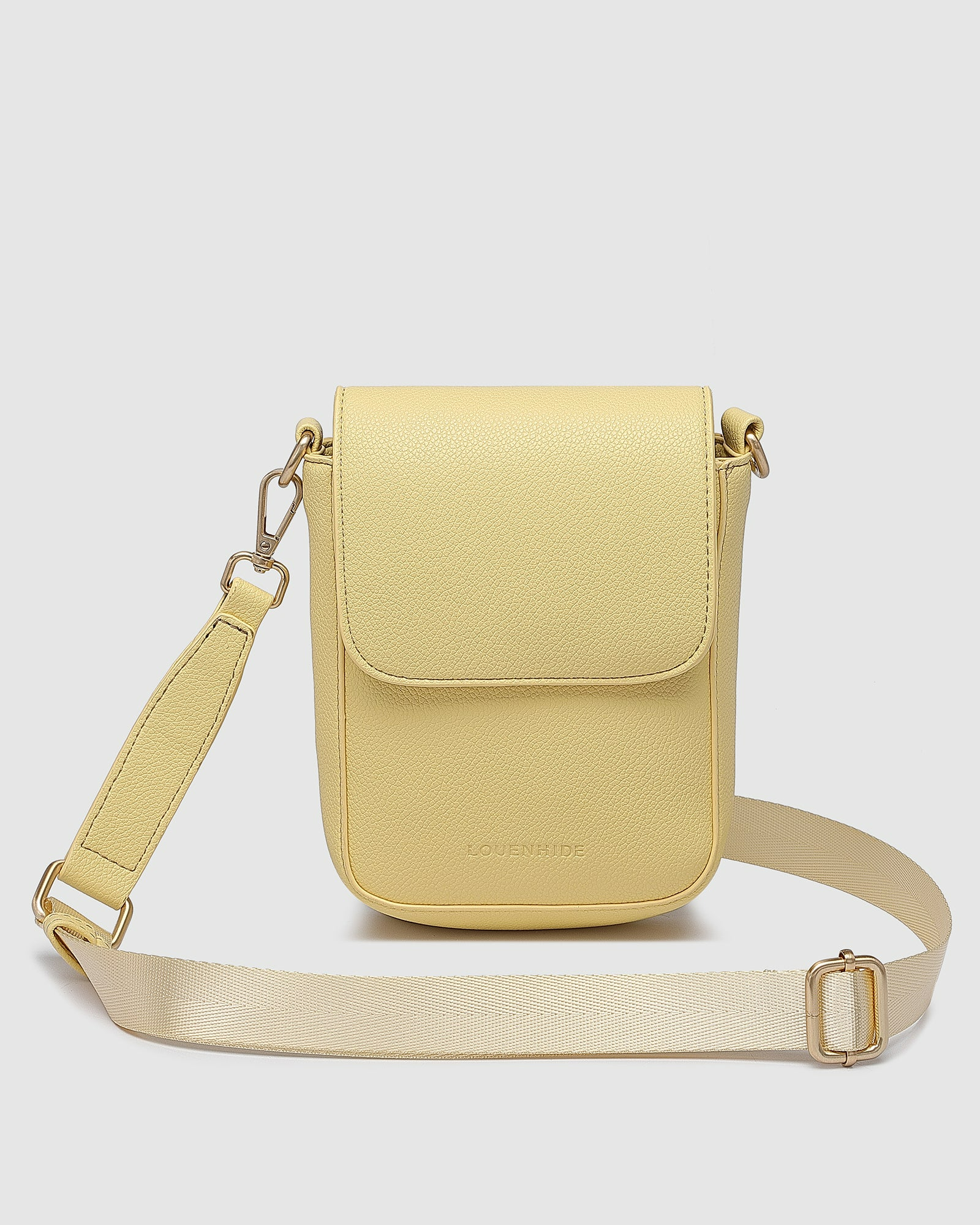 Cuba Phone Crossbody Bag - Lemon