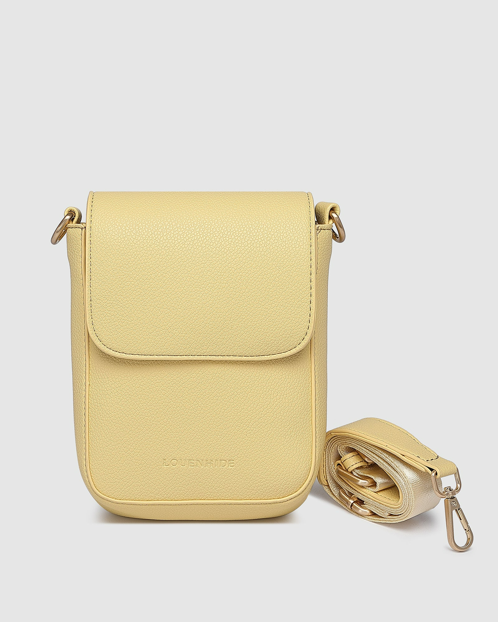 Cuba Phone Crossbody Bag - Lemon