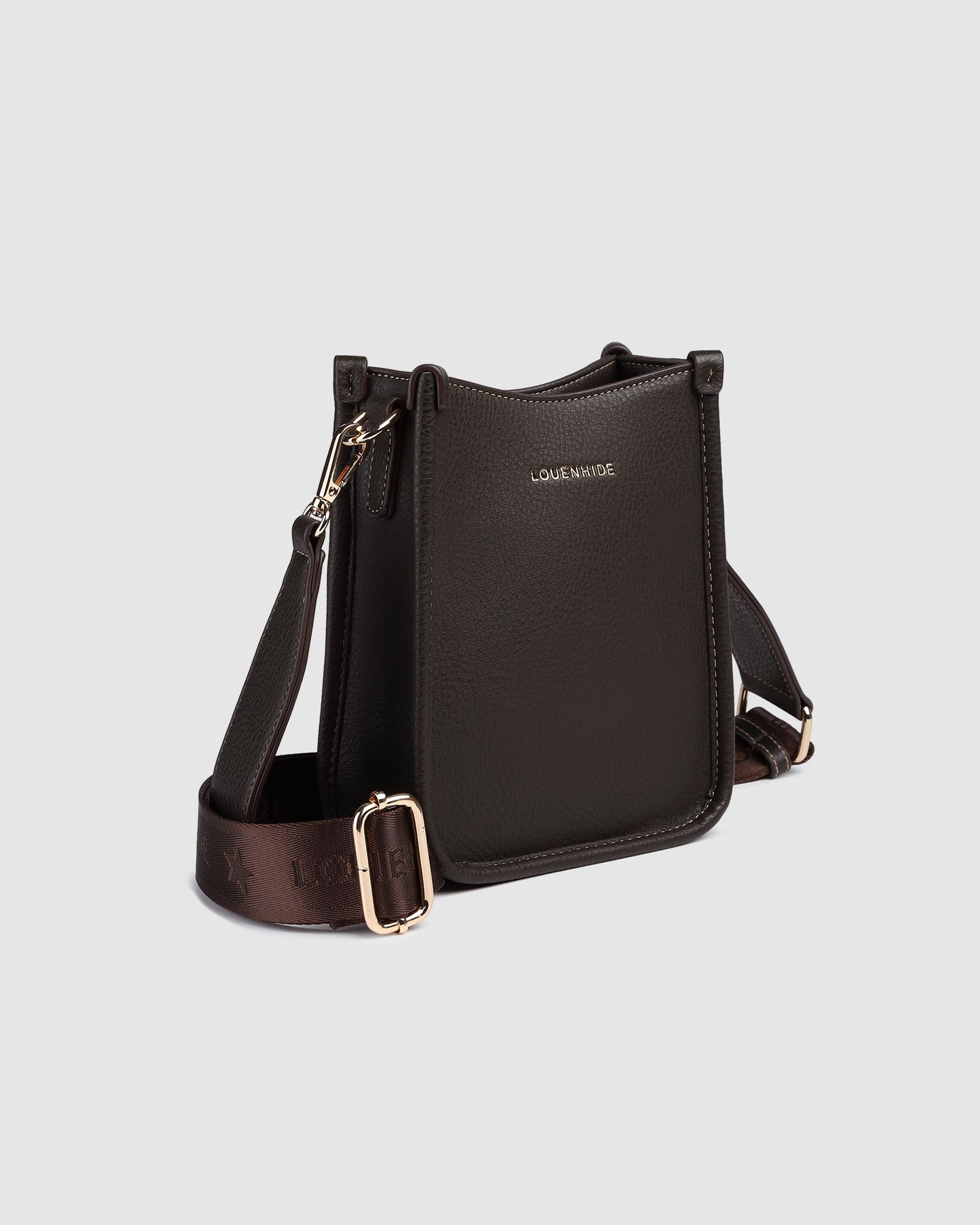 Parker Phone Crossbody Bag - Chocolate