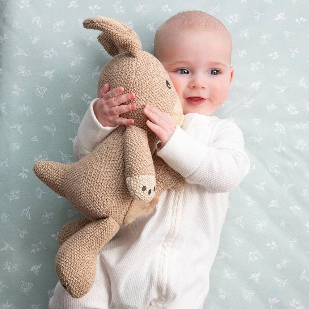 Knitted Toy - Kylie the Kangaroo