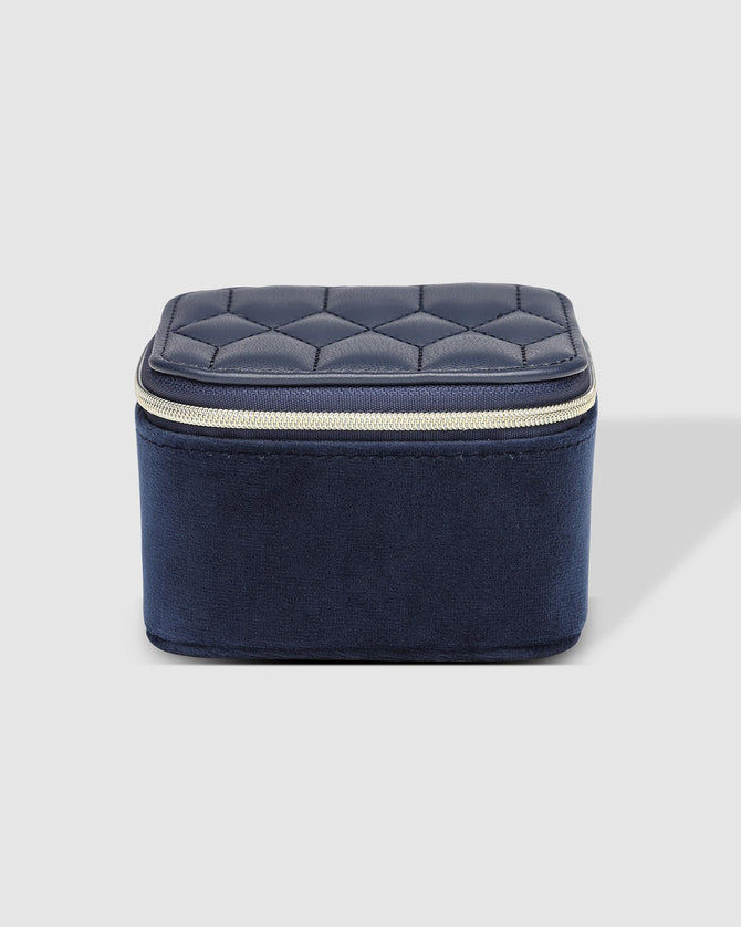 Beau Jewellery Box - Velvet Navy
