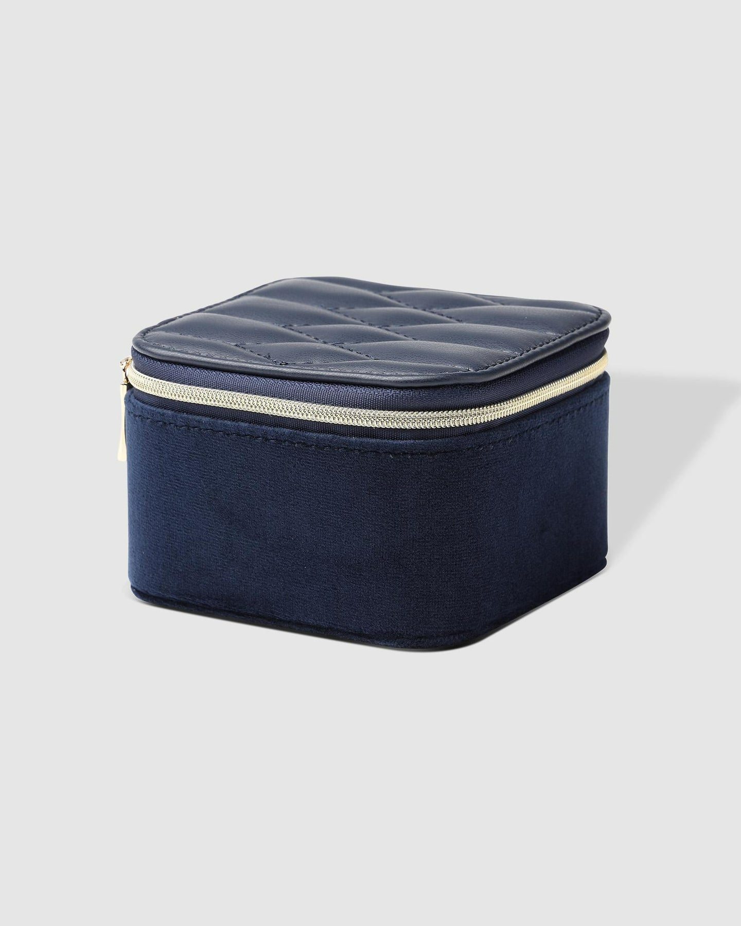 Beau Jewellery Box - Velvet Navy