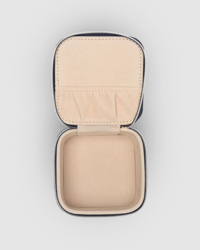 Beau Jewellery Box - Velvet Navy