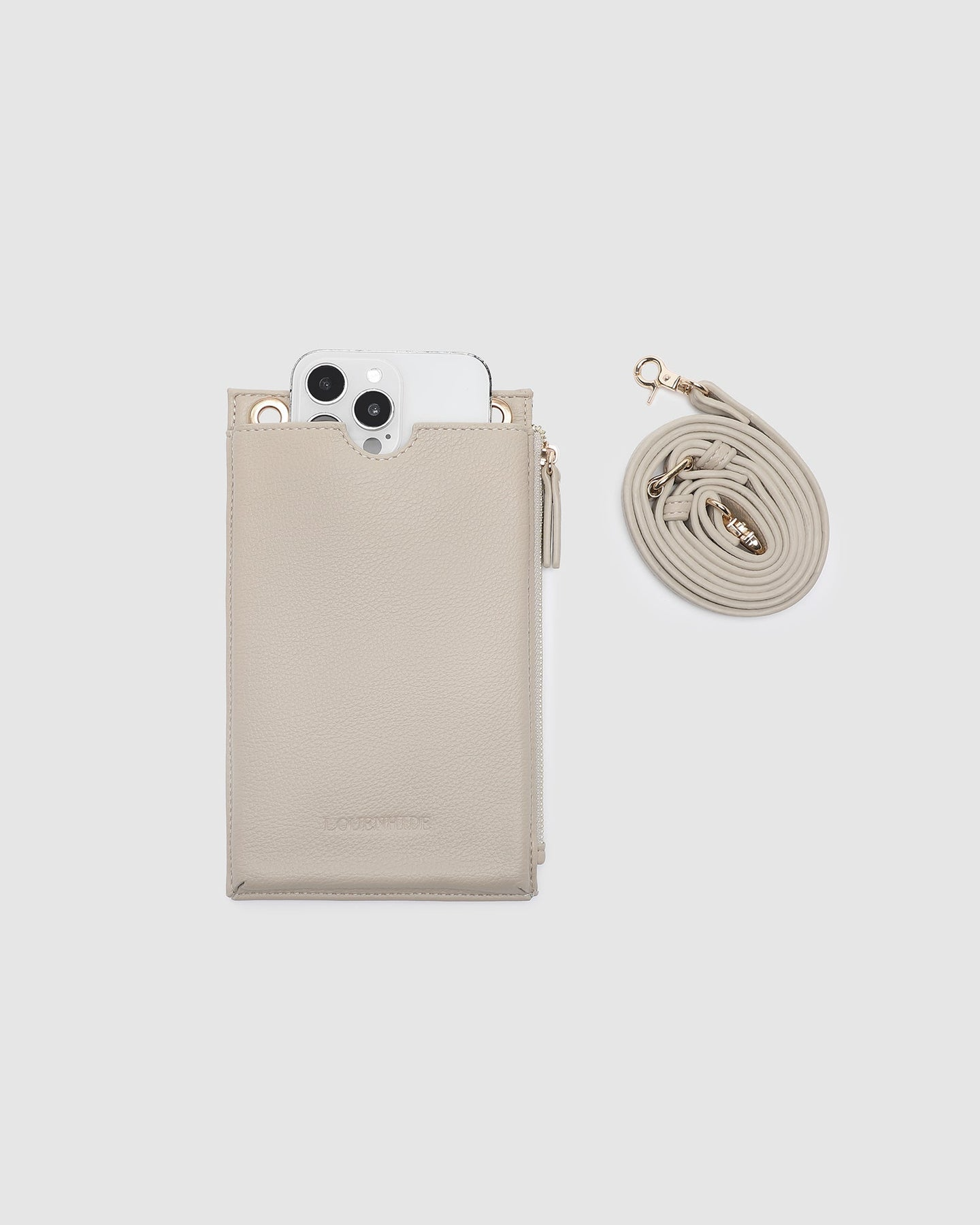 Suki Phone Bag - Almond