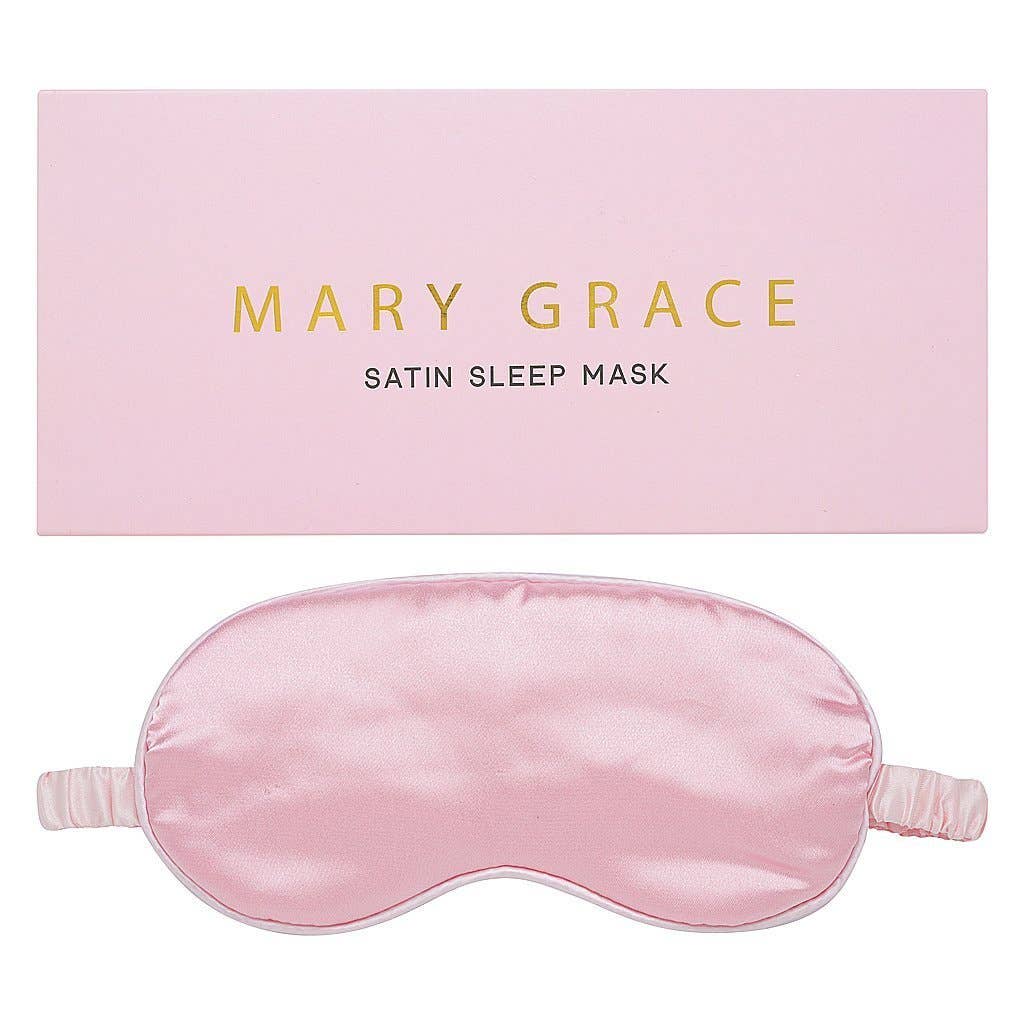 Luxe Satin Sleep Mask - Pink