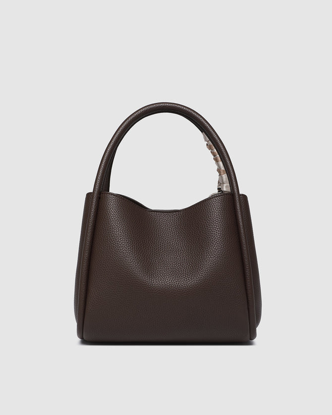 Steffie Mini Tote Bag - Chocolate