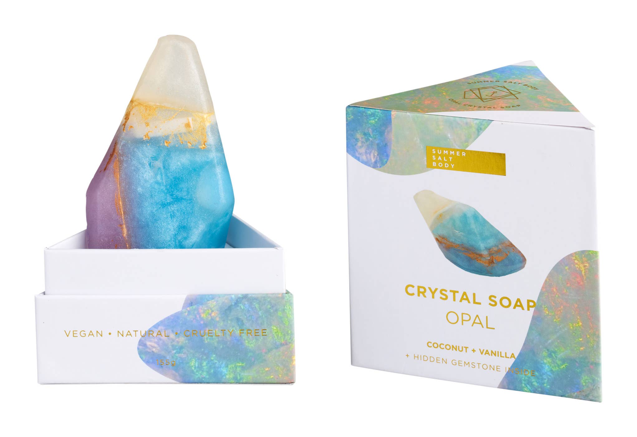 Opal Crystal Soap - Coconut & Vanilla