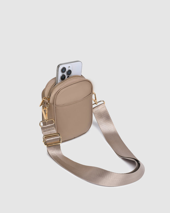 Lyla Phone Bag - Mocha