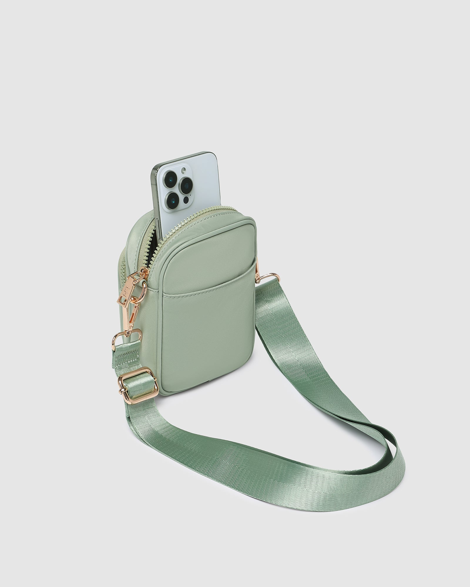Lyla Phone Bag - Sage Green