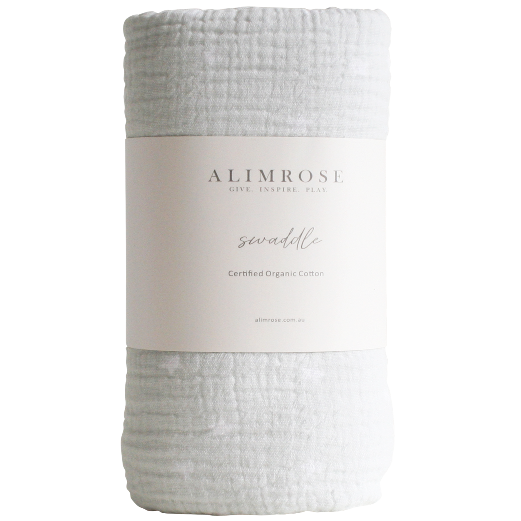 Muslin Swaddle Starry Night - Dove Grey