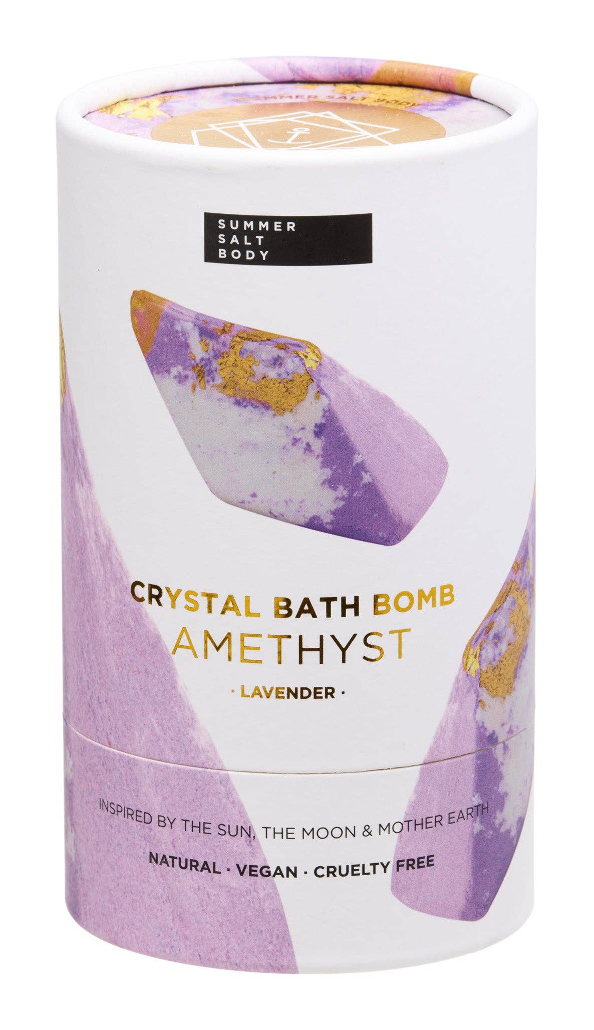 Amethyst Crystal Bath Bomb - Lavender