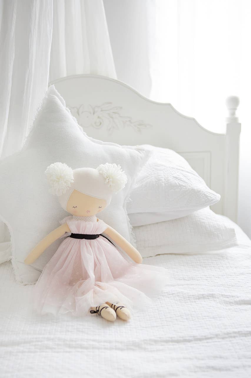 Scarlett Pom Pom Doll - Pink