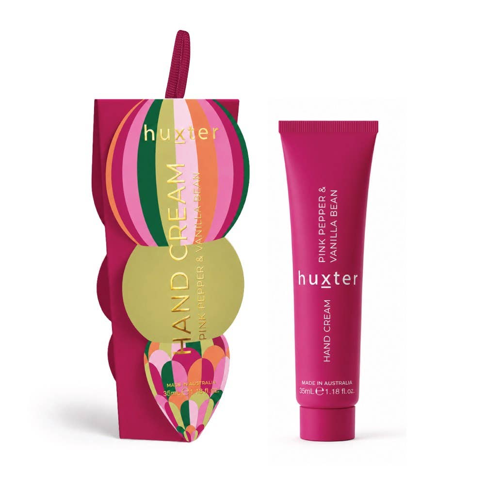 Hanging Hand Cream - Pink Pepper & Vanilla Bean