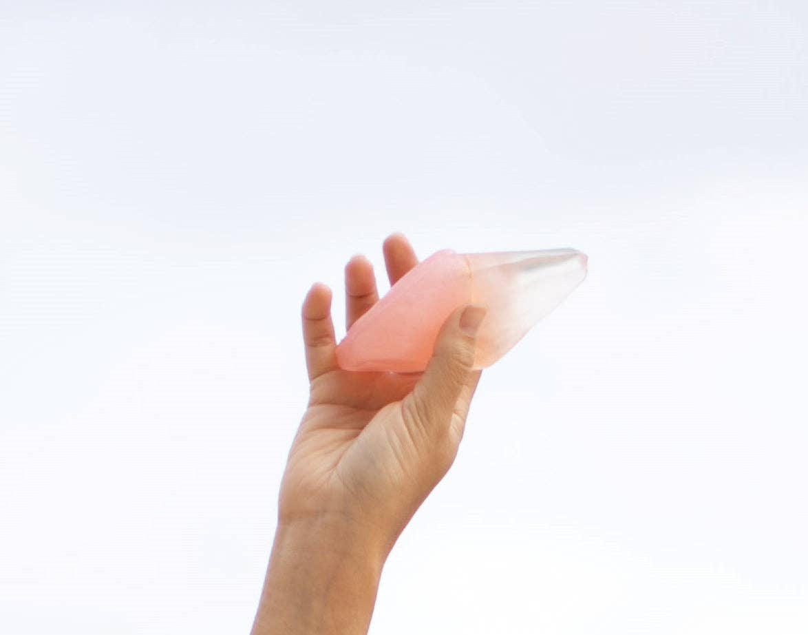 Rose Quartz Crystal Soap - Jasmine