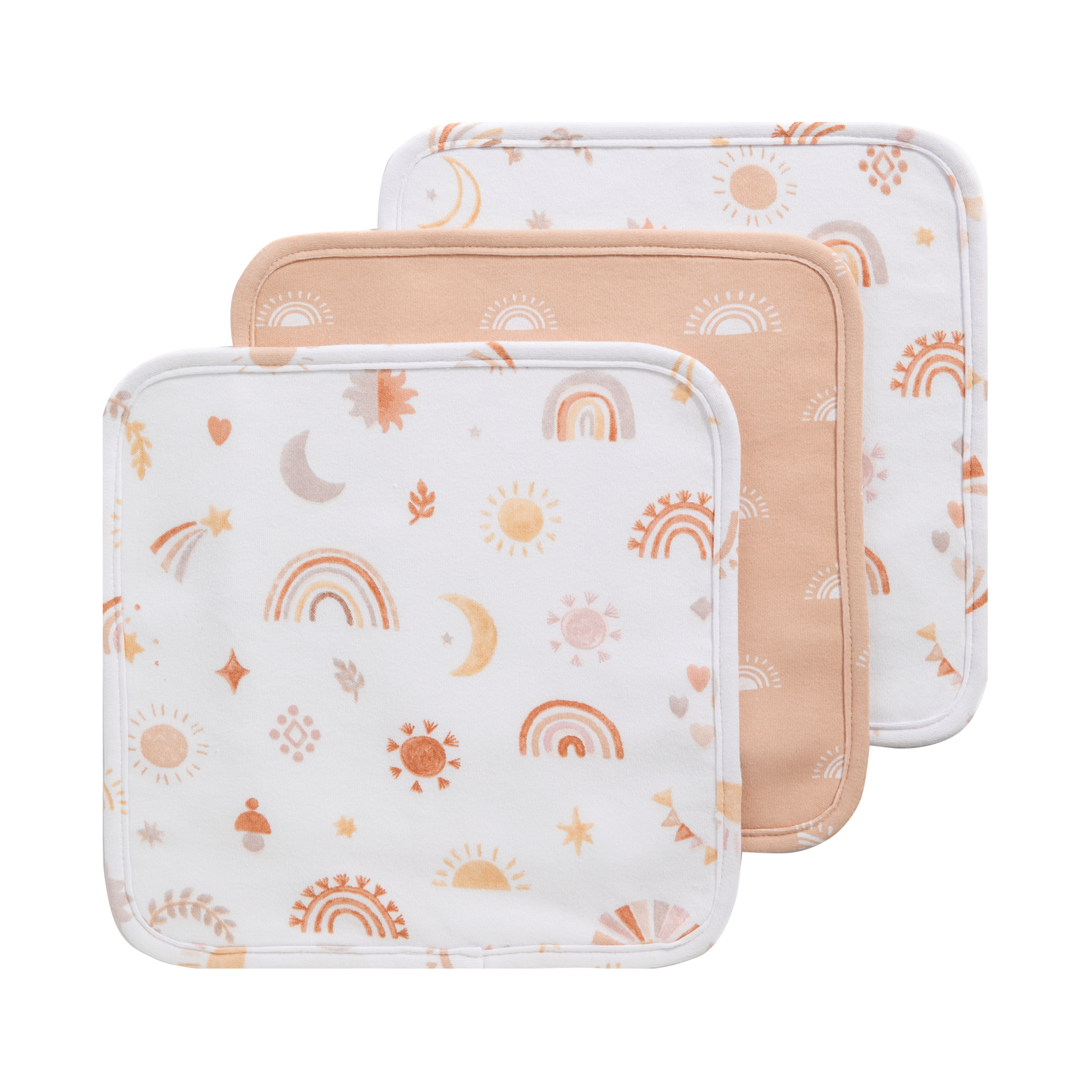 3 Pack Wash cloths - Bohemian Bliss