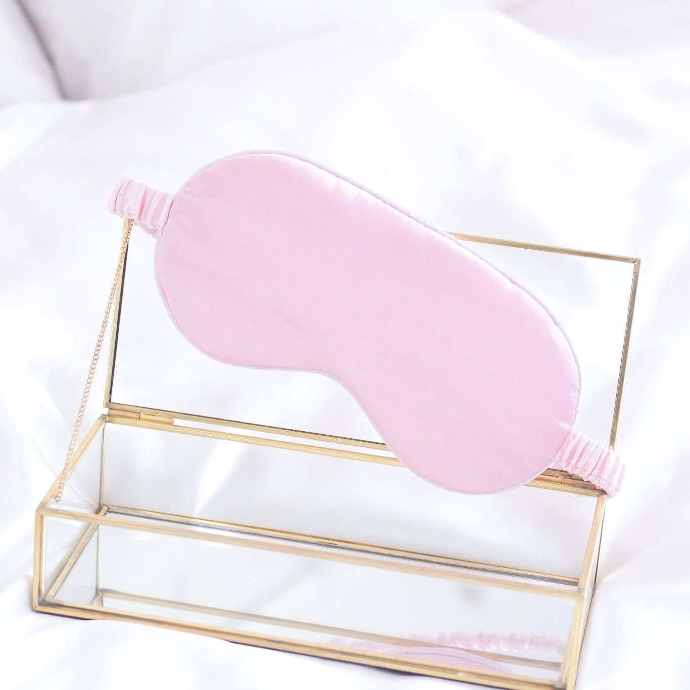 Luxe Satin Sleep Mask - Pink