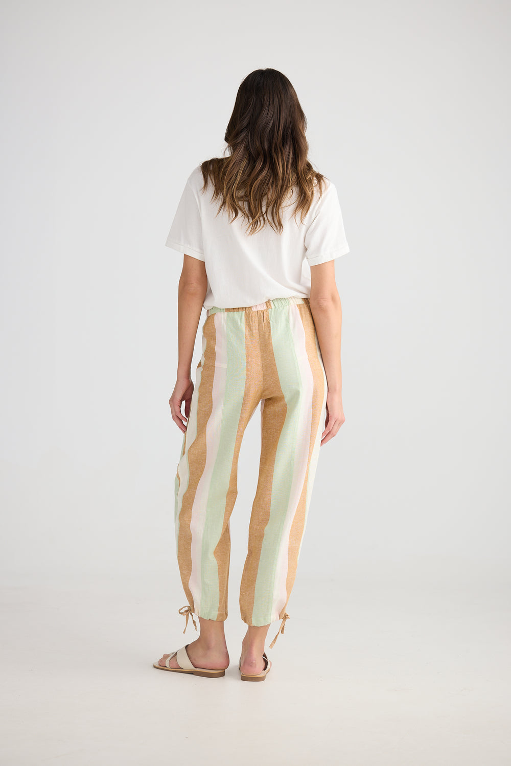 Amazon Pant - Melon Field Stripe