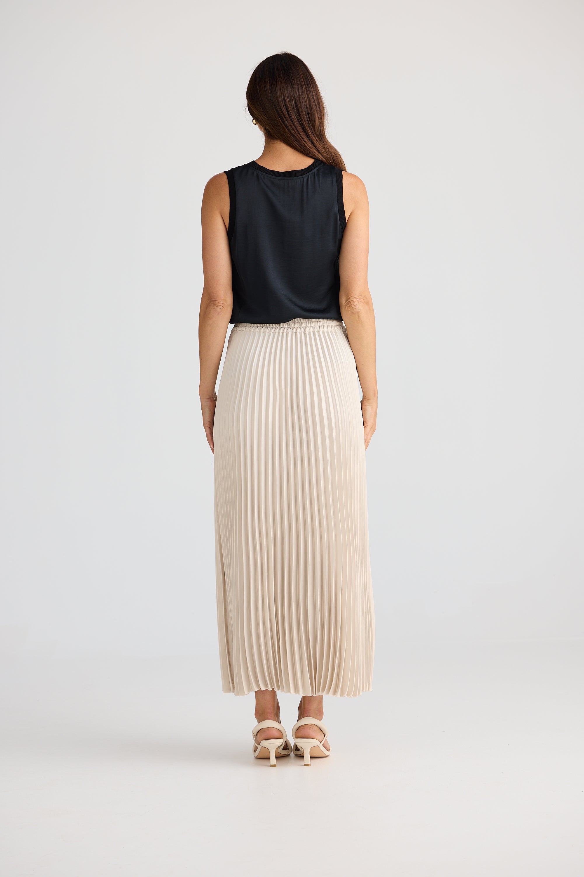 Alias Pleated Skirt - Oyster