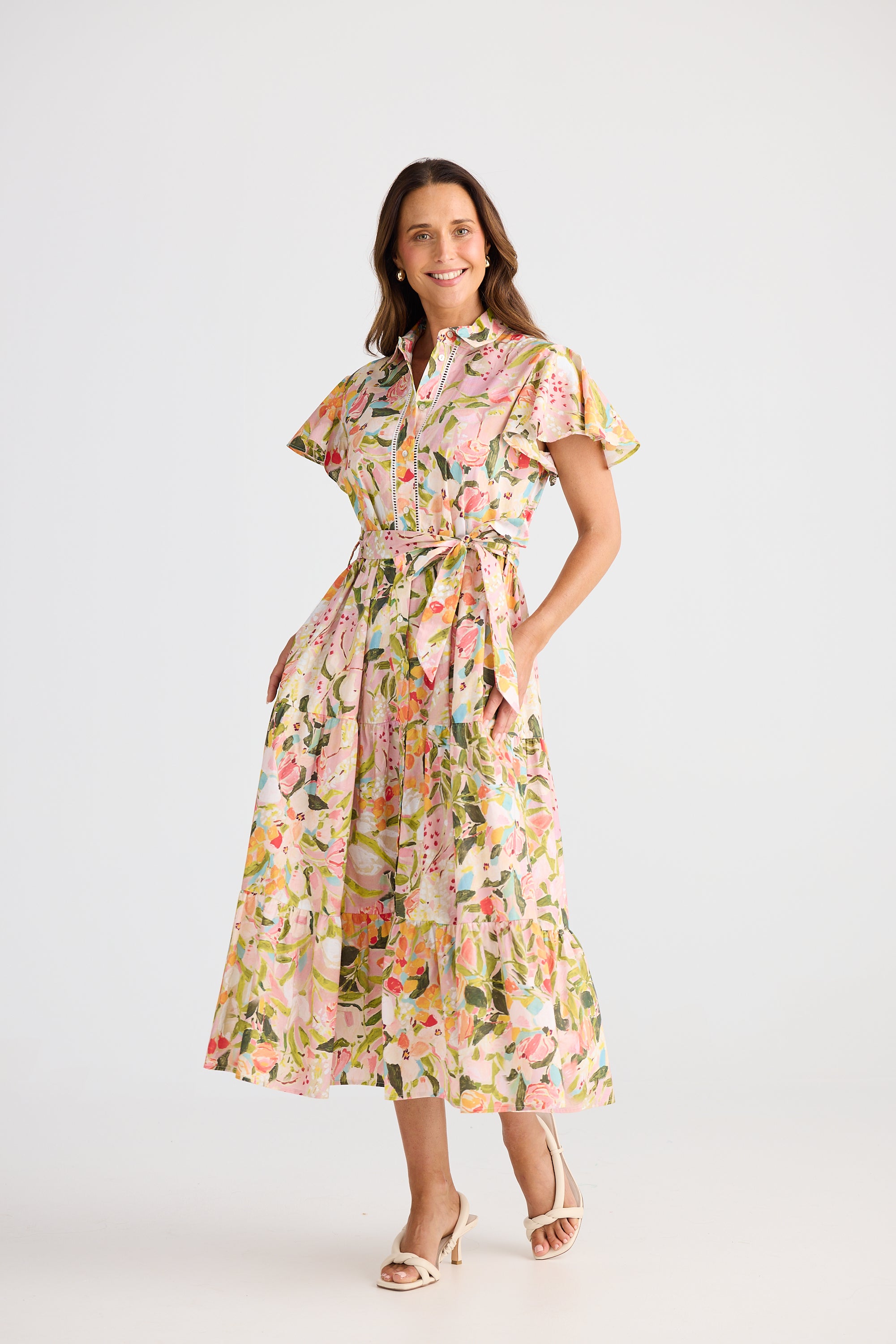 Alice Short Sleeve Dress - Zoe's Garden