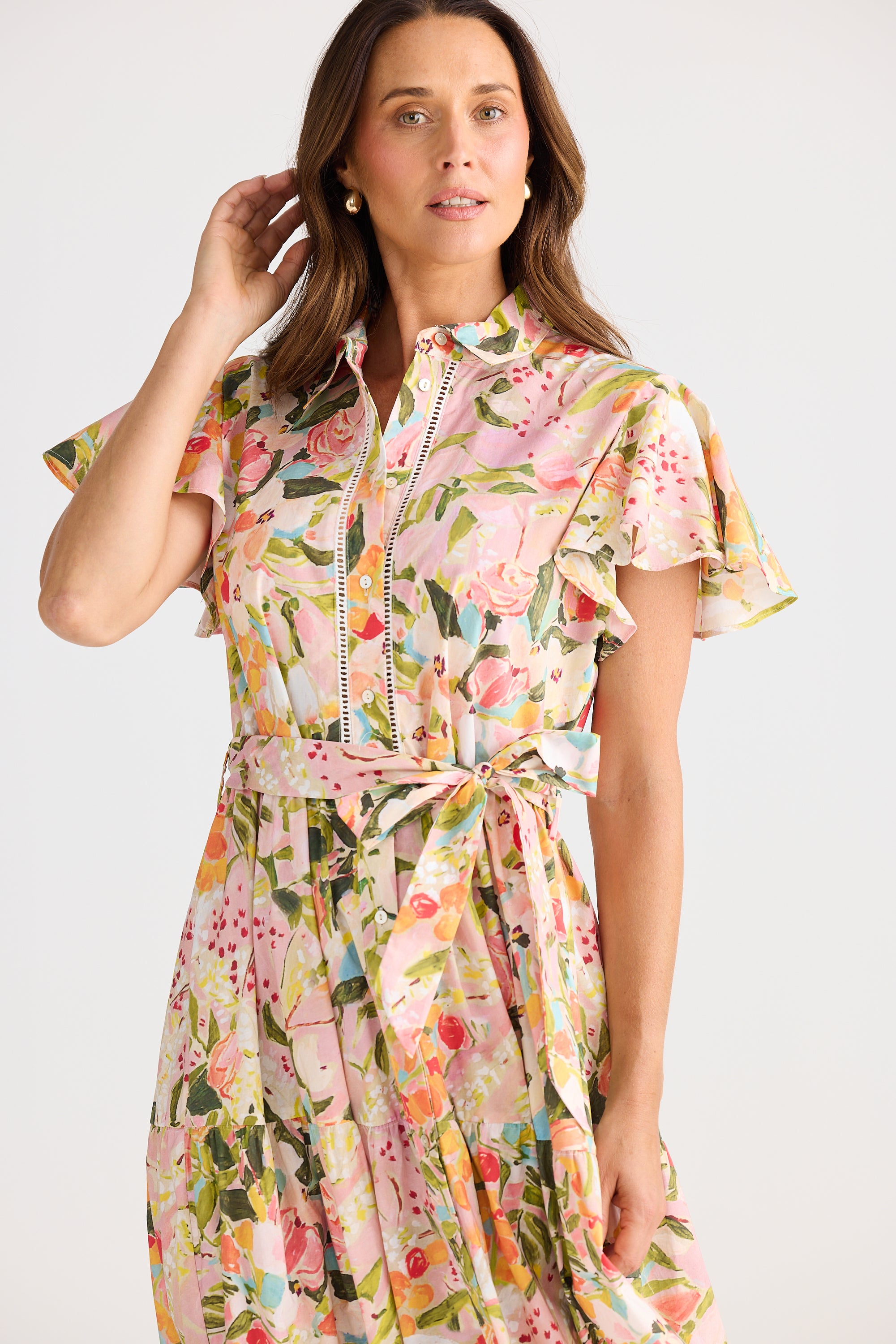 Alice Short Sleeve Dress - Zoe's Garden