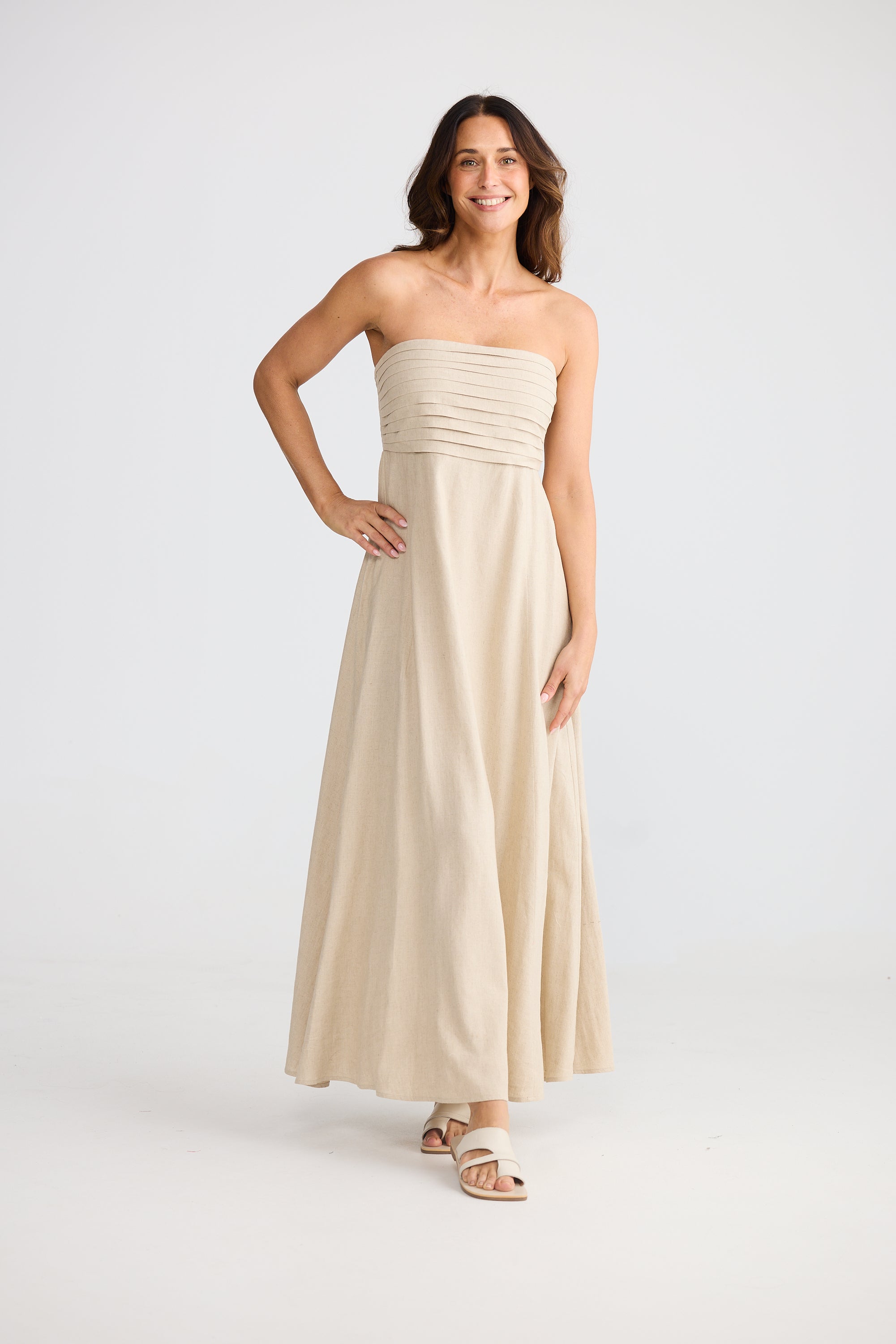 Adele Dress - Natural