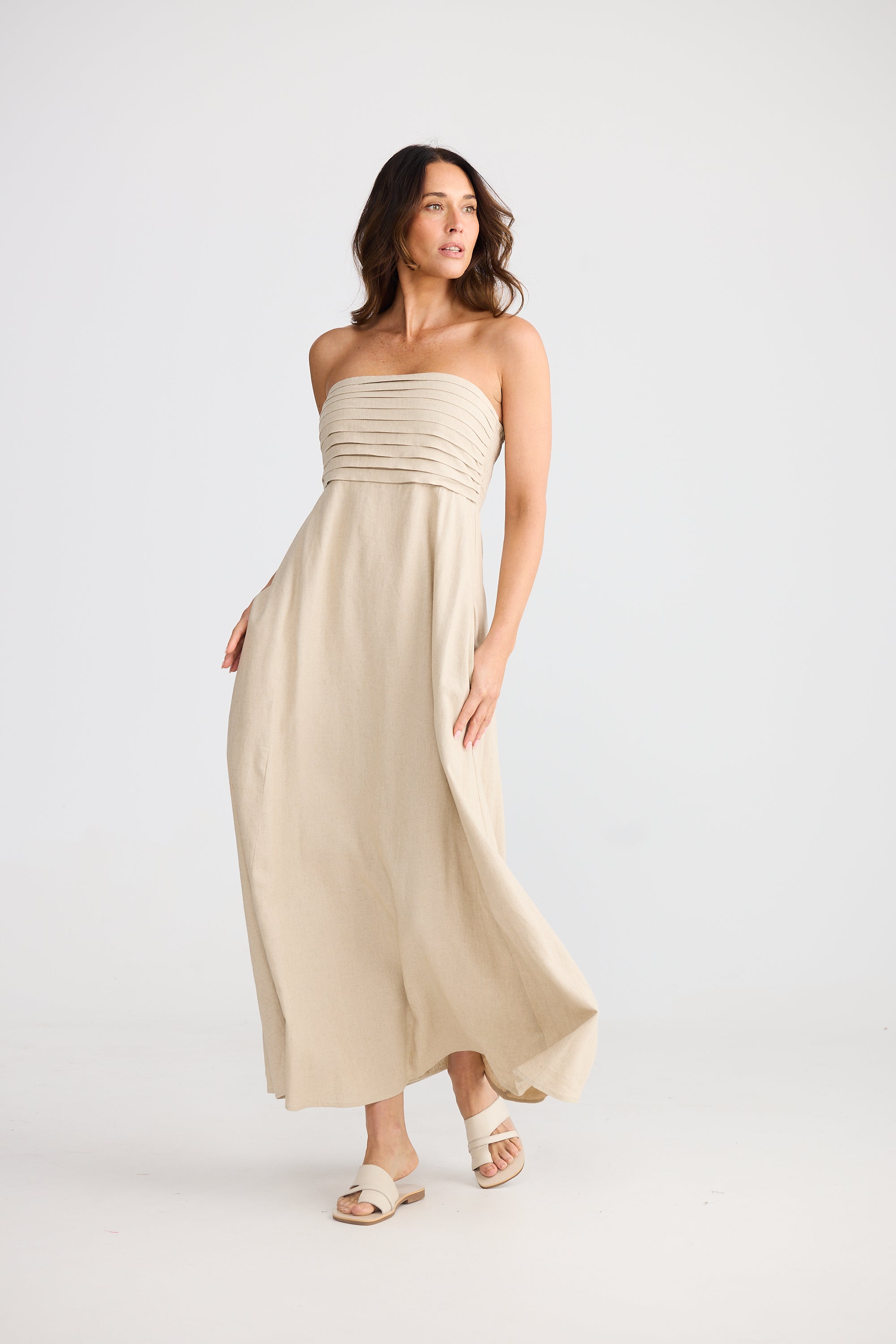 Adele Dress - Natural