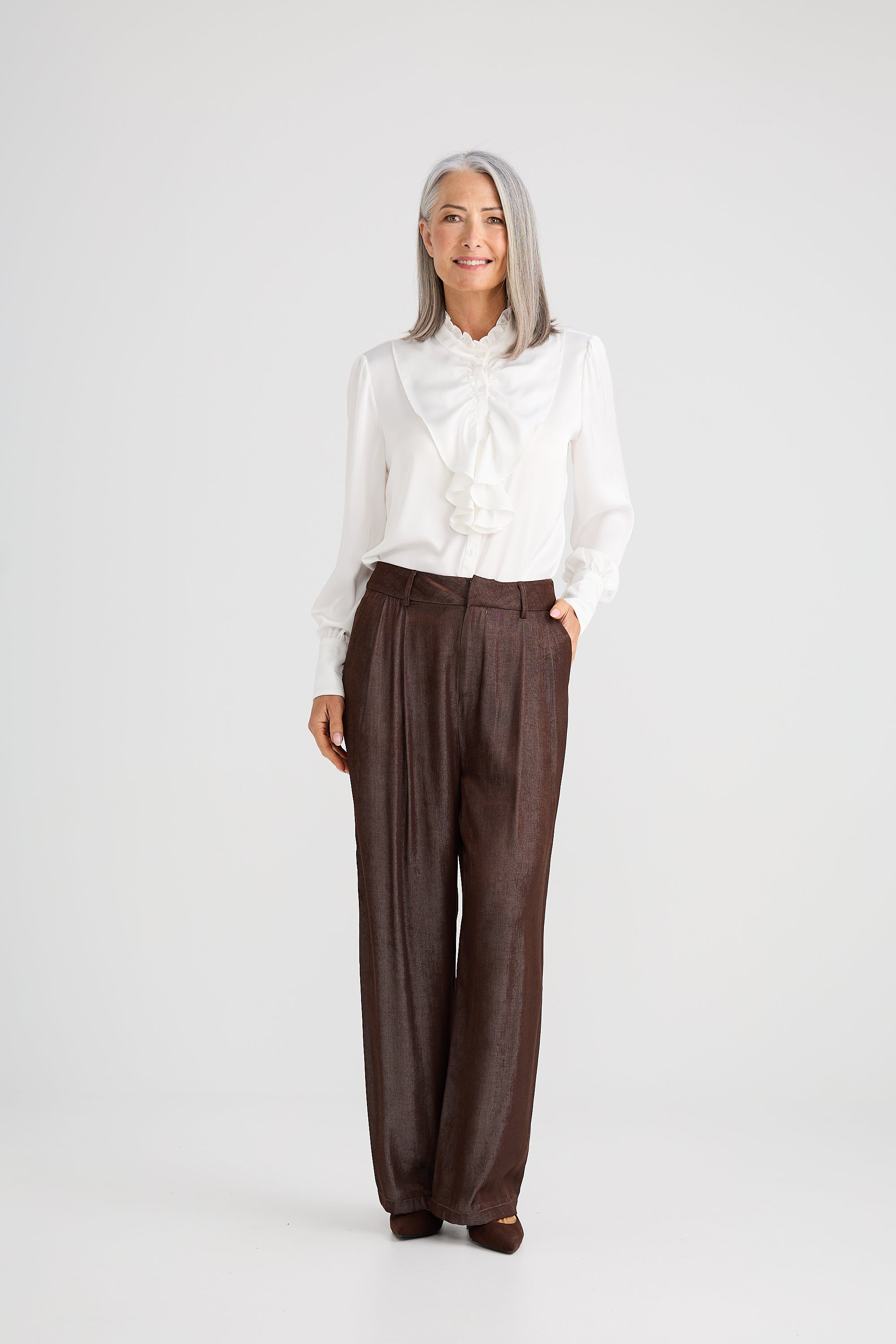 Jazzy Blouse - Ivory