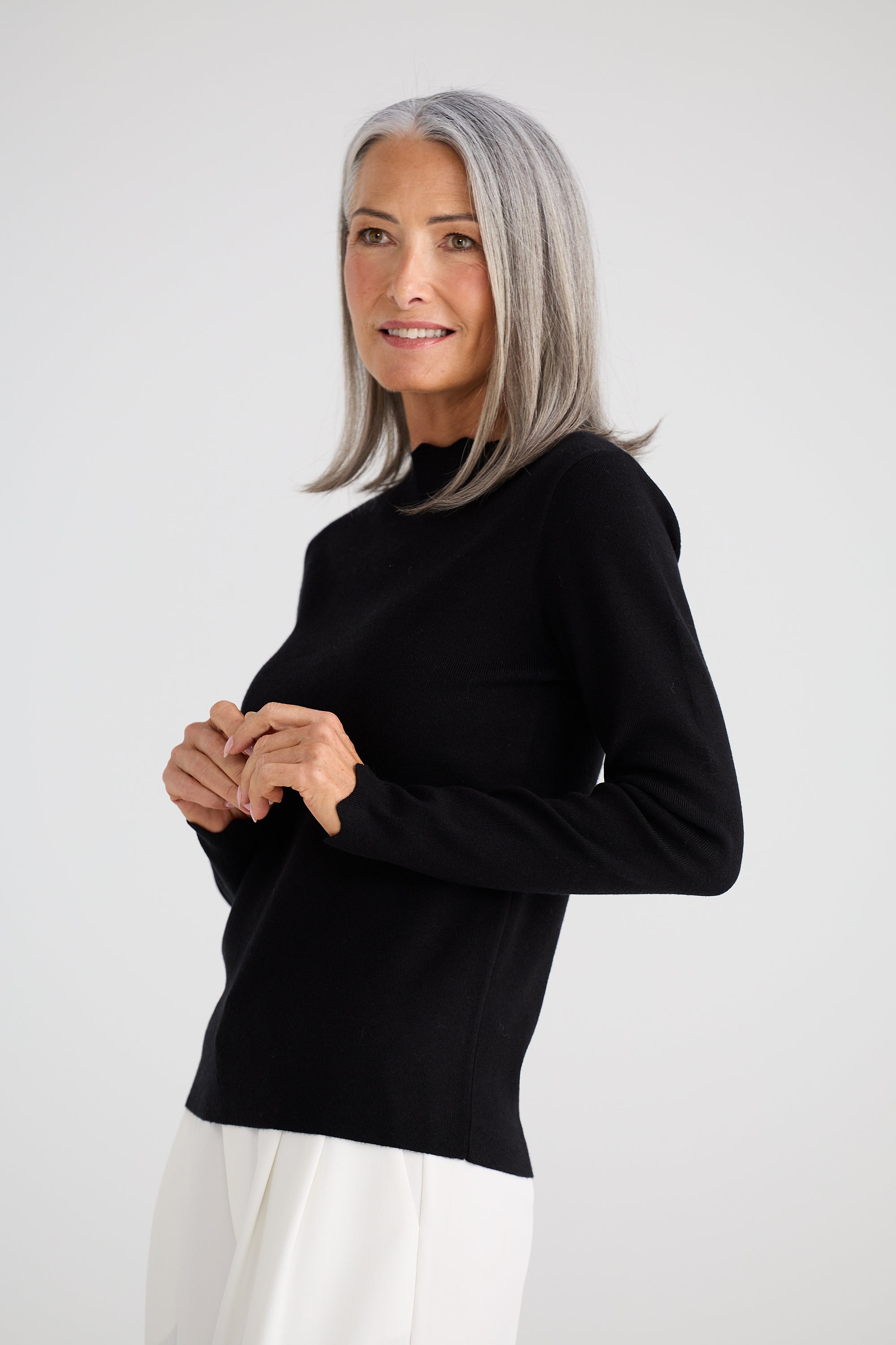 Jaden Knit Top - Black