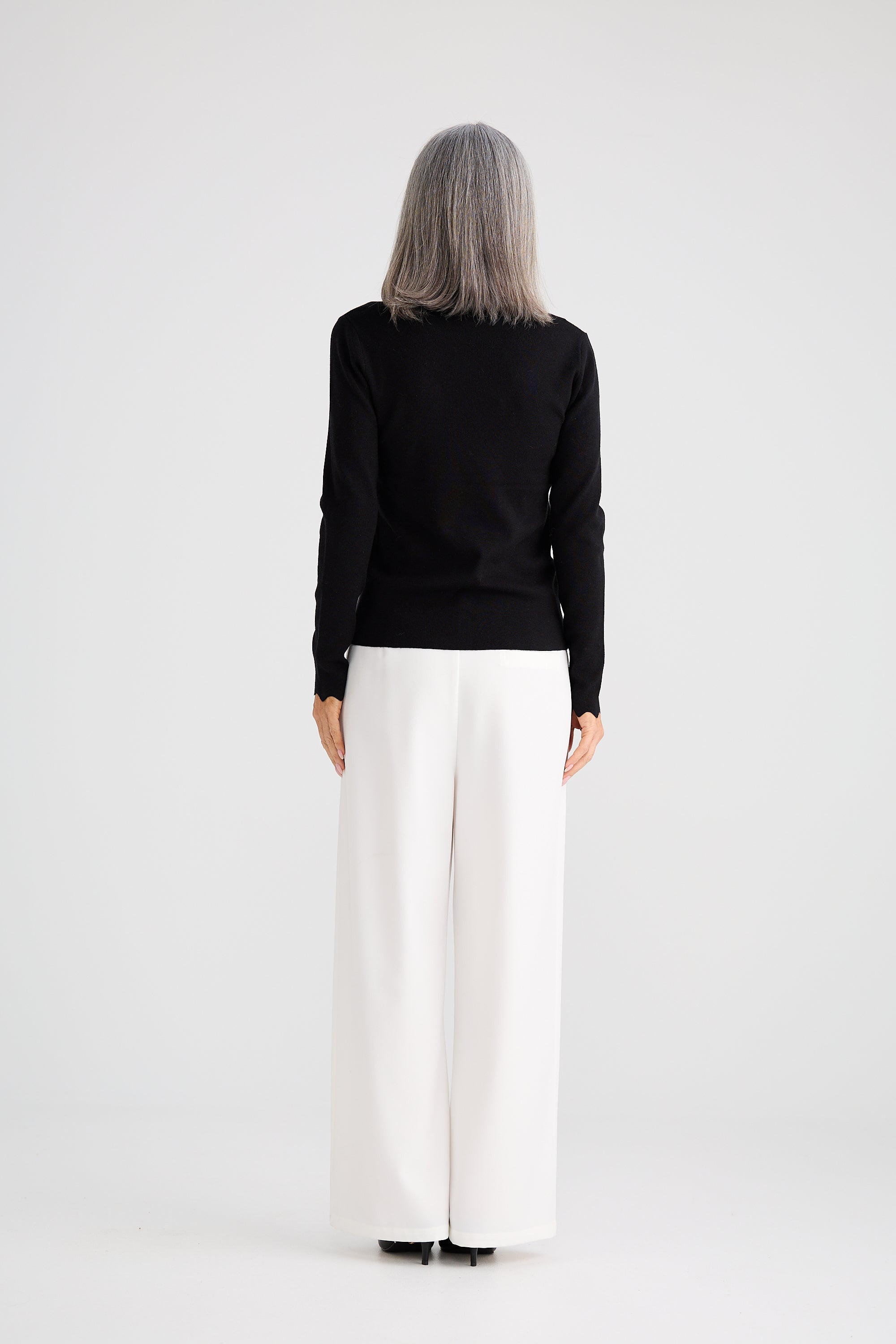 Jaden Knit Top - Black