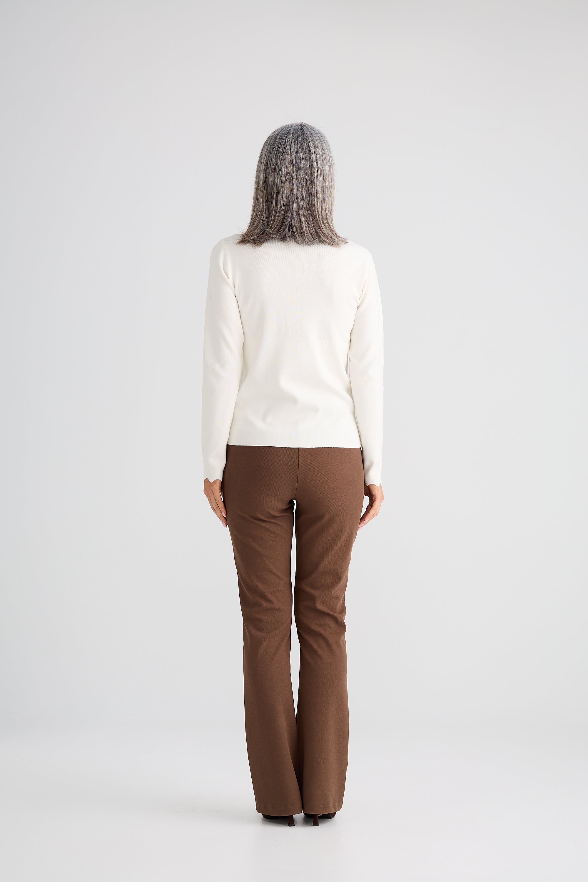 Jaden Knit Top - Cream