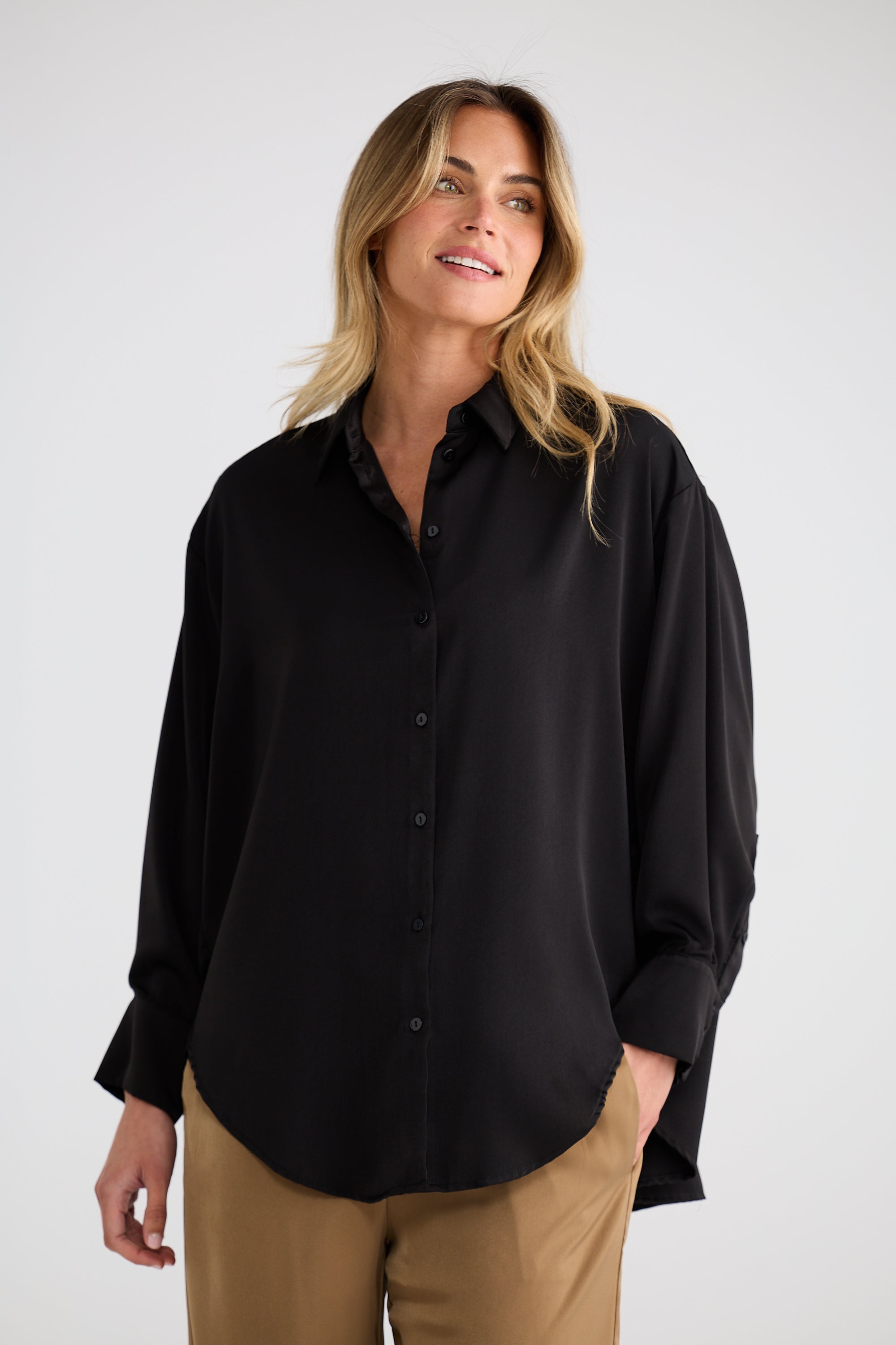 Glenda Shirt - Black