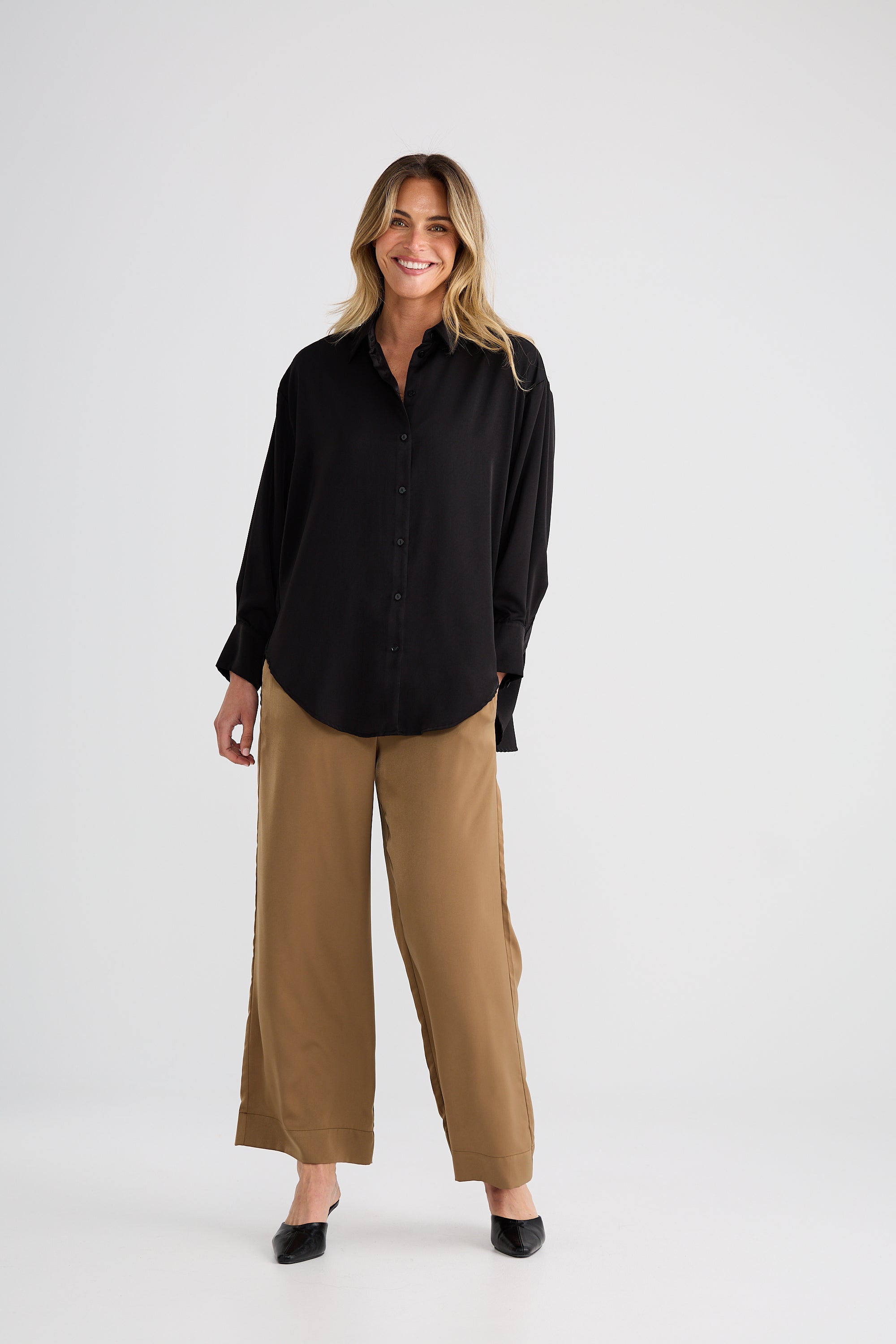 Glenda Shirt - Black
