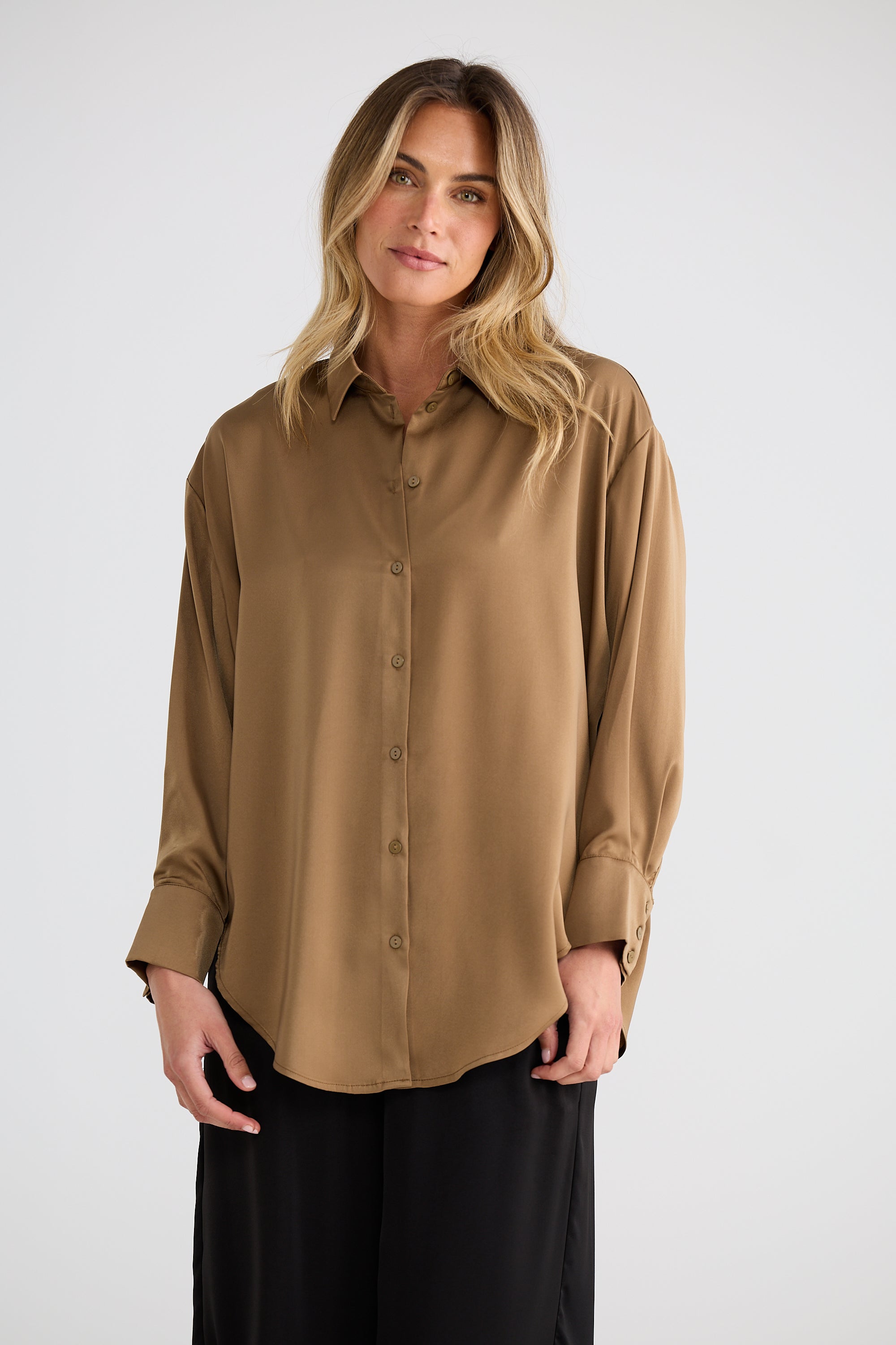 Glenda Shirt - Khaki