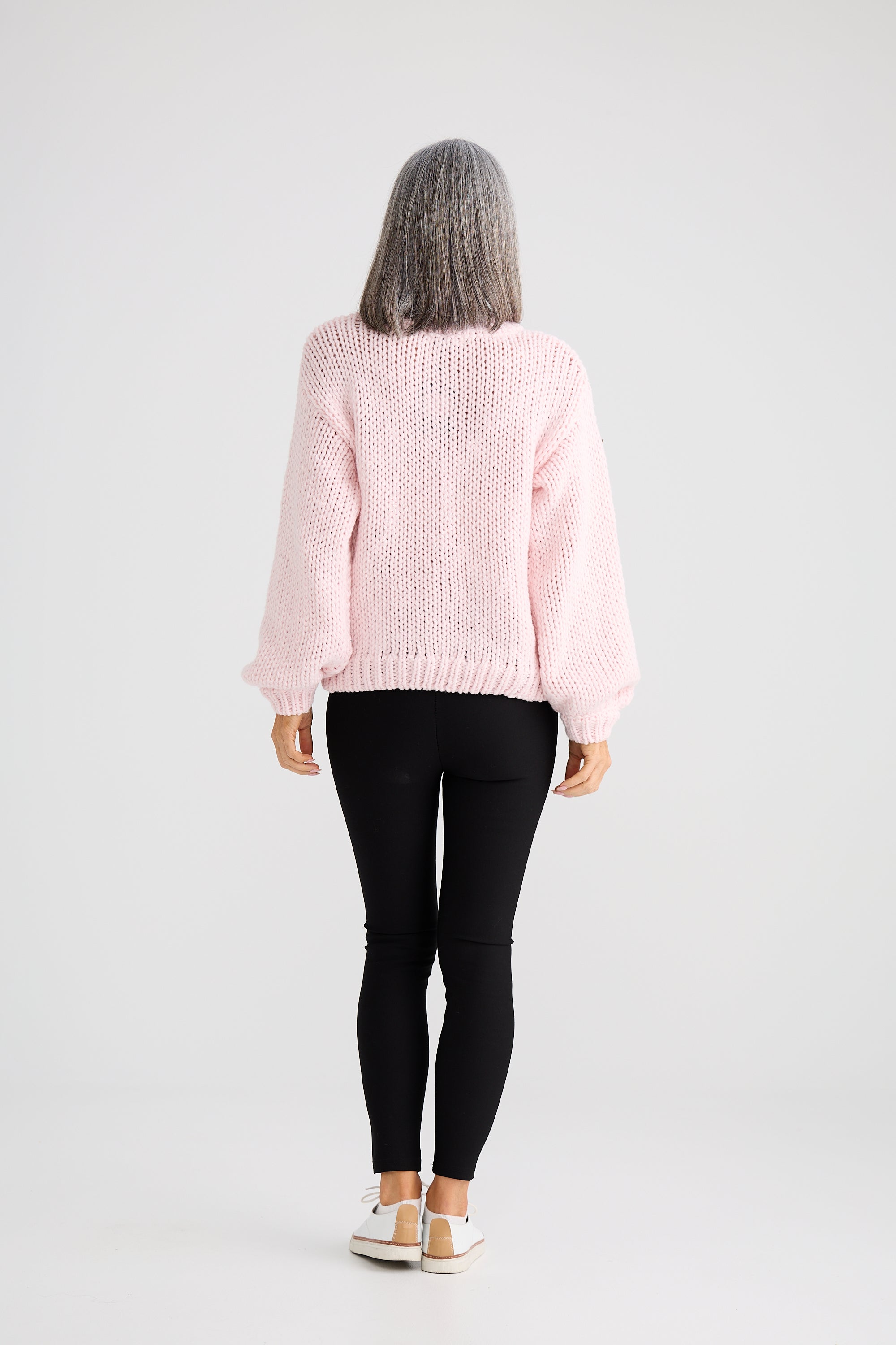 Heart On My Sleeve Knit - Pink Multi