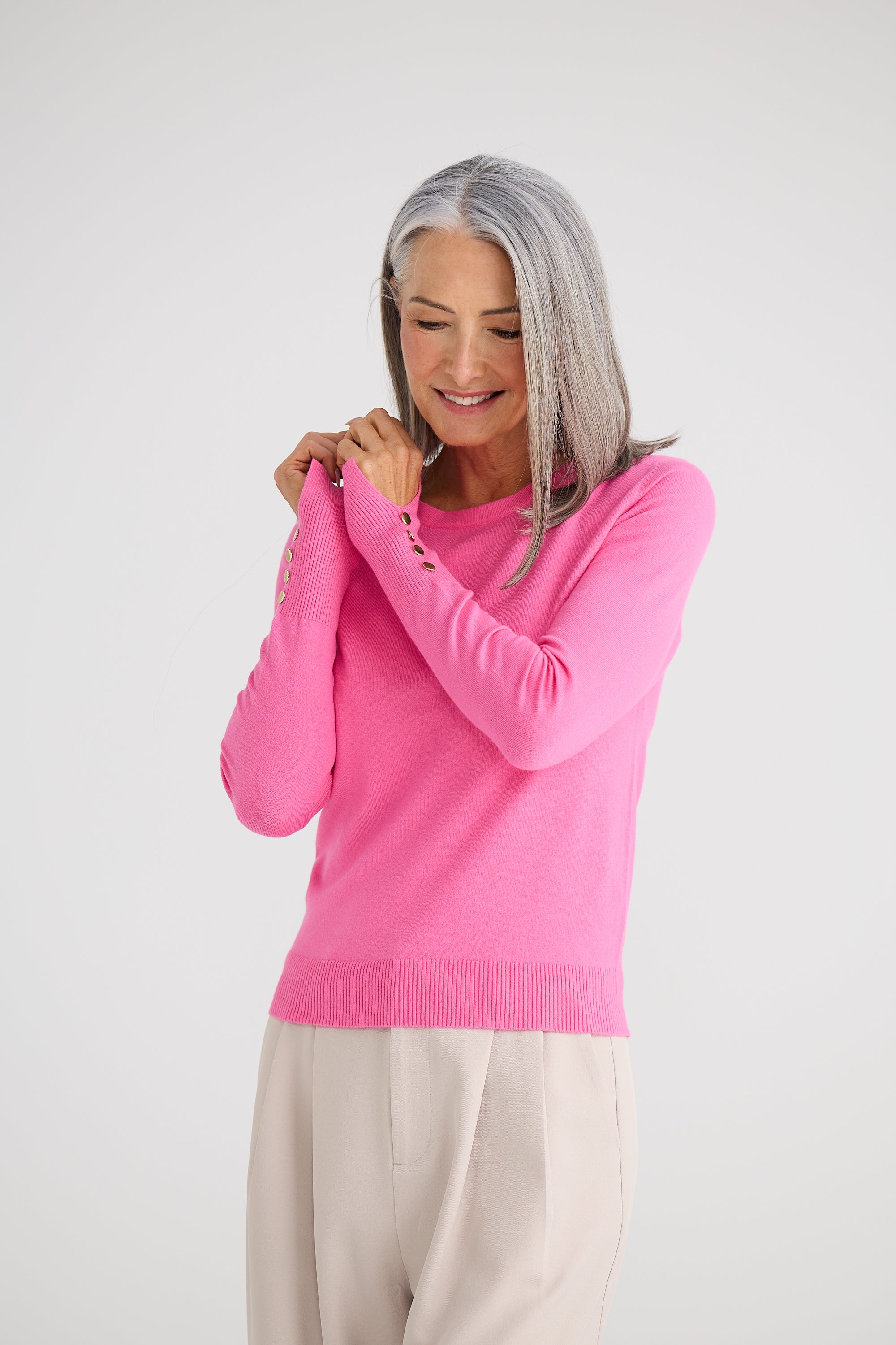 St James Knit - Pink