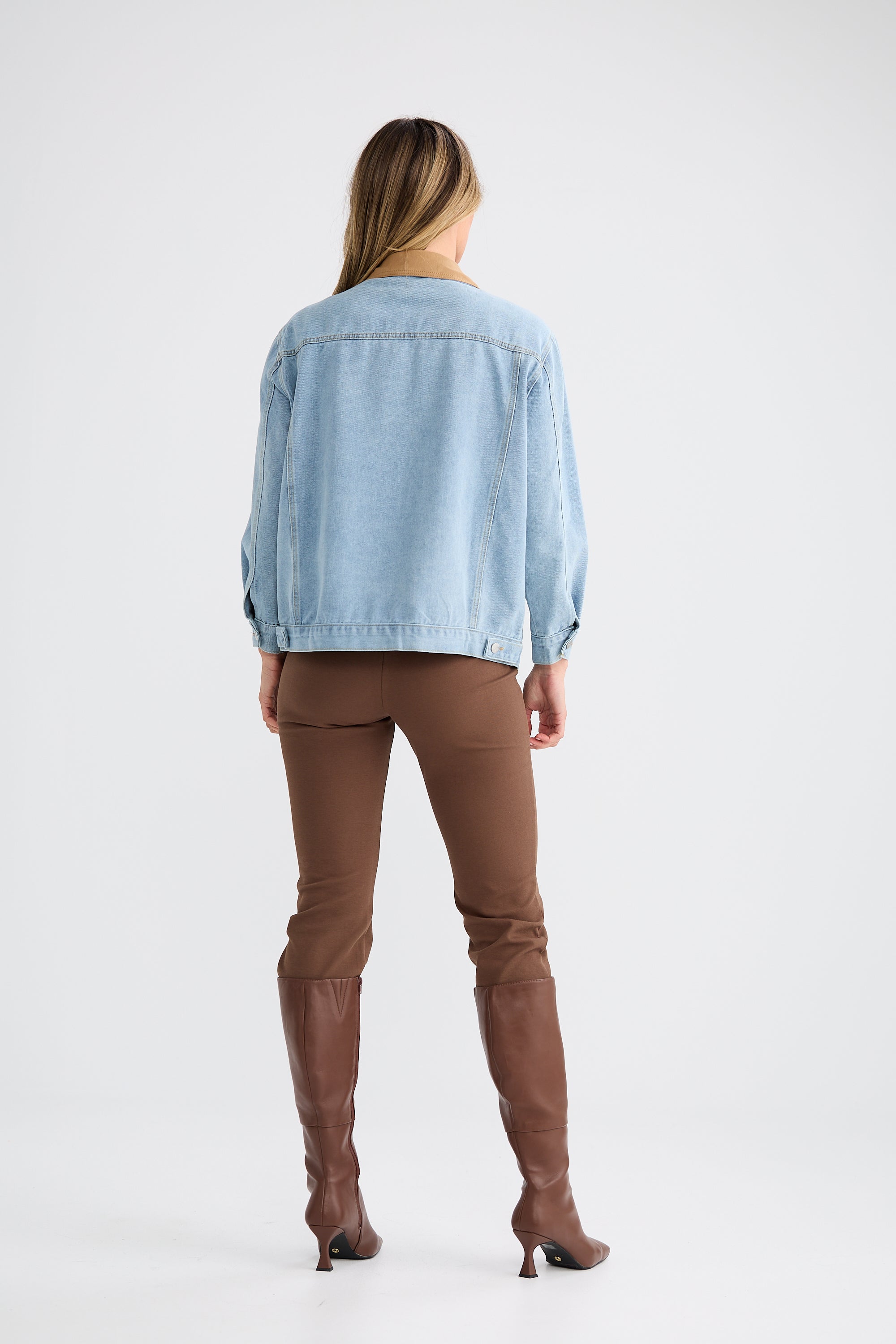 Helene Denim Jacket - Vintage Mid Wash