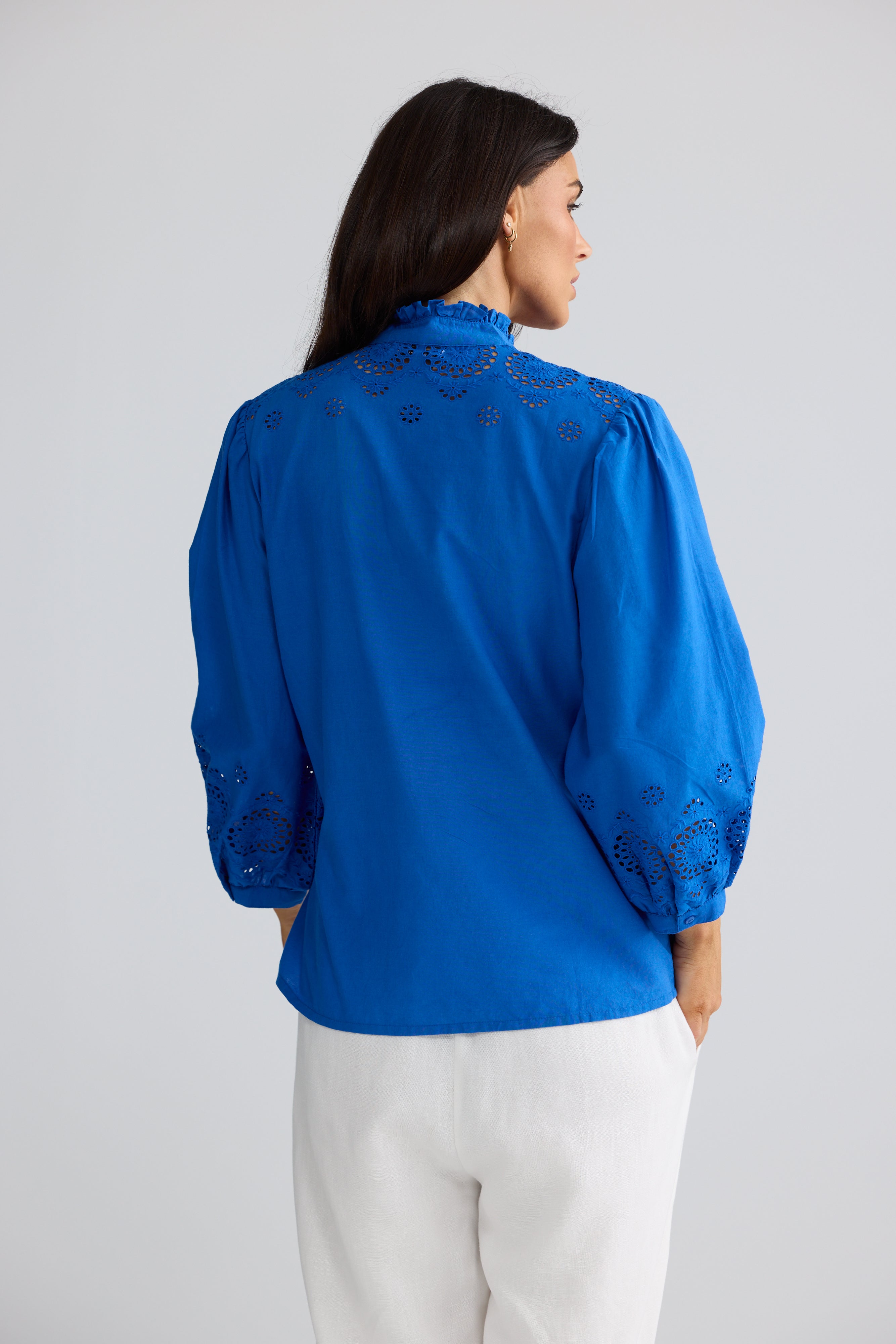 Loretta Top - Cobalt