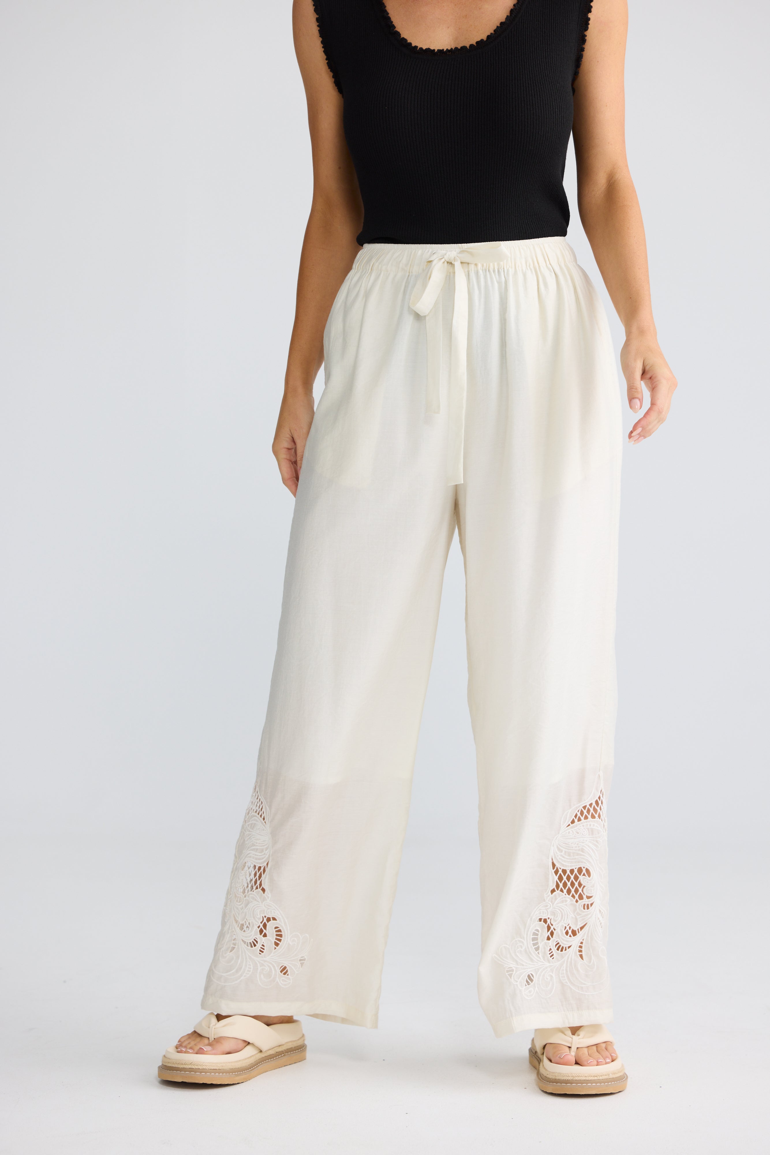 Astrid Pant - Ivory