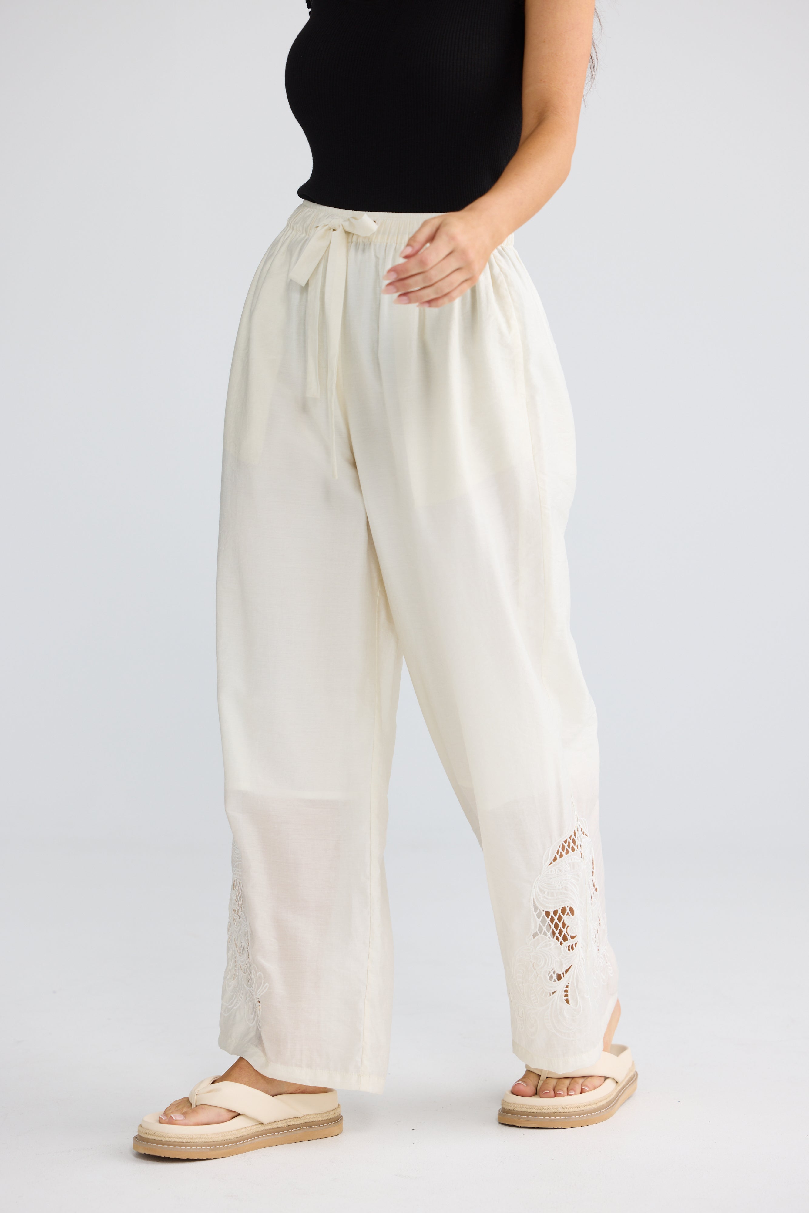 Astrid Pant - Ivory