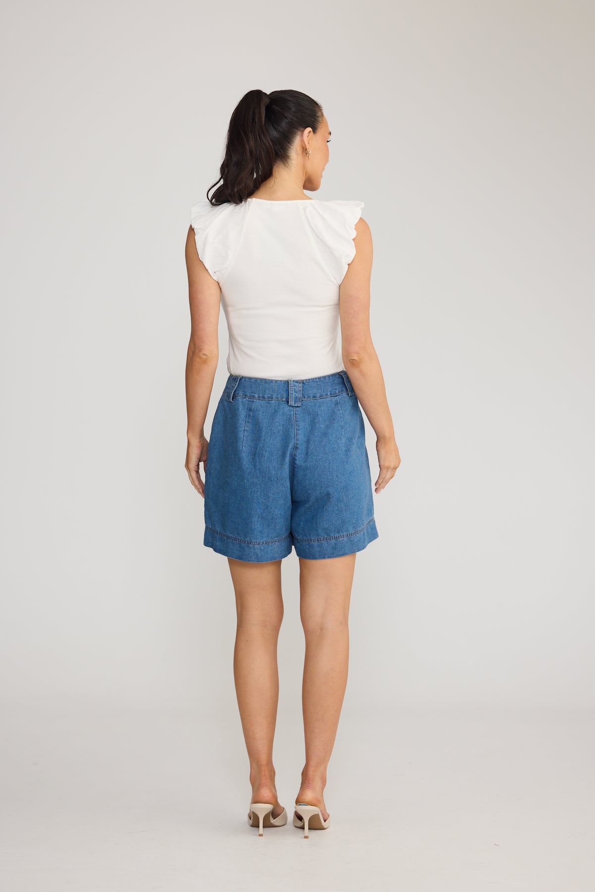 Barrymore Short - Mid Wash Blue
