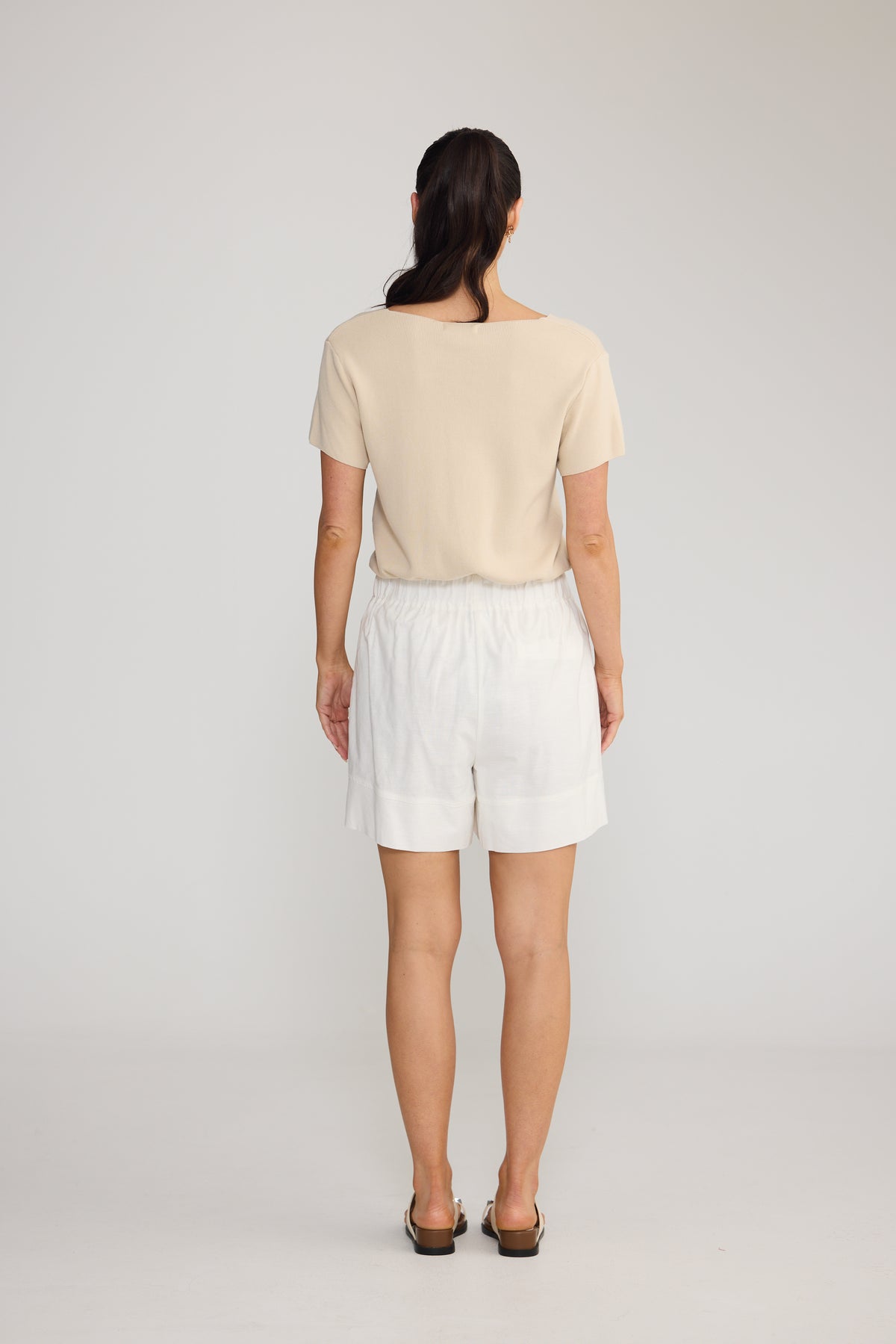Esplanade Short - Ivory