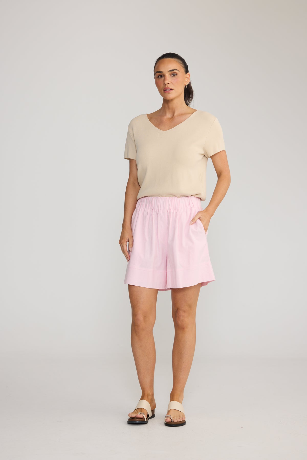 Esplanade Short - Soft Pink