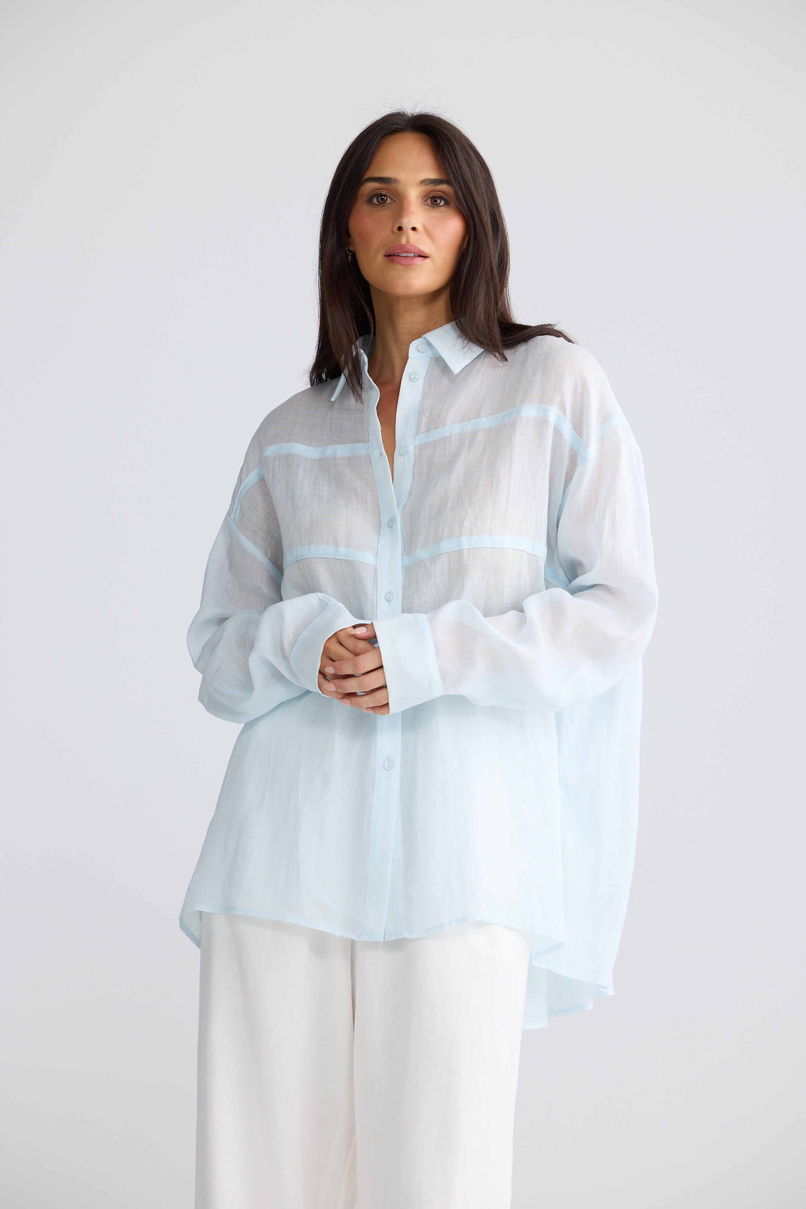 Louis Shirt - Powder Blue