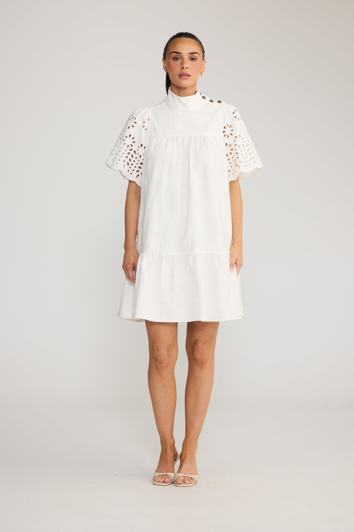 Barrymore Mini Dress - White