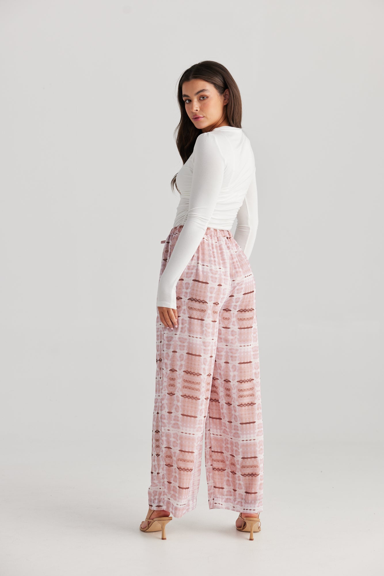 Sofia Pant - Blush Reptile