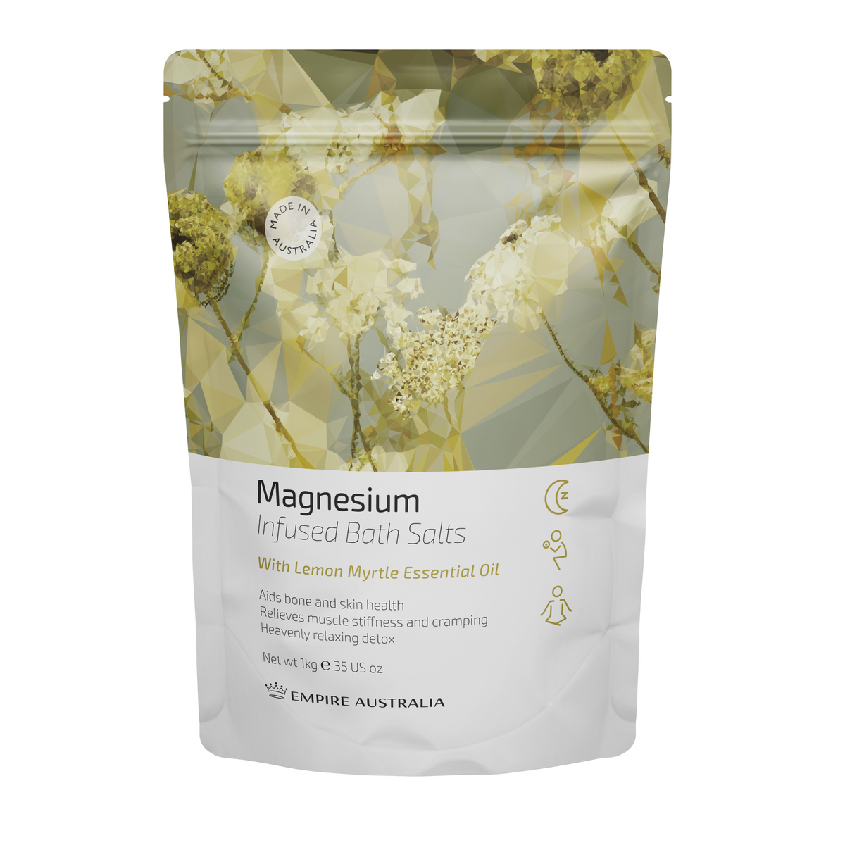 Lemon Myrtle Magnesium Bath Salts