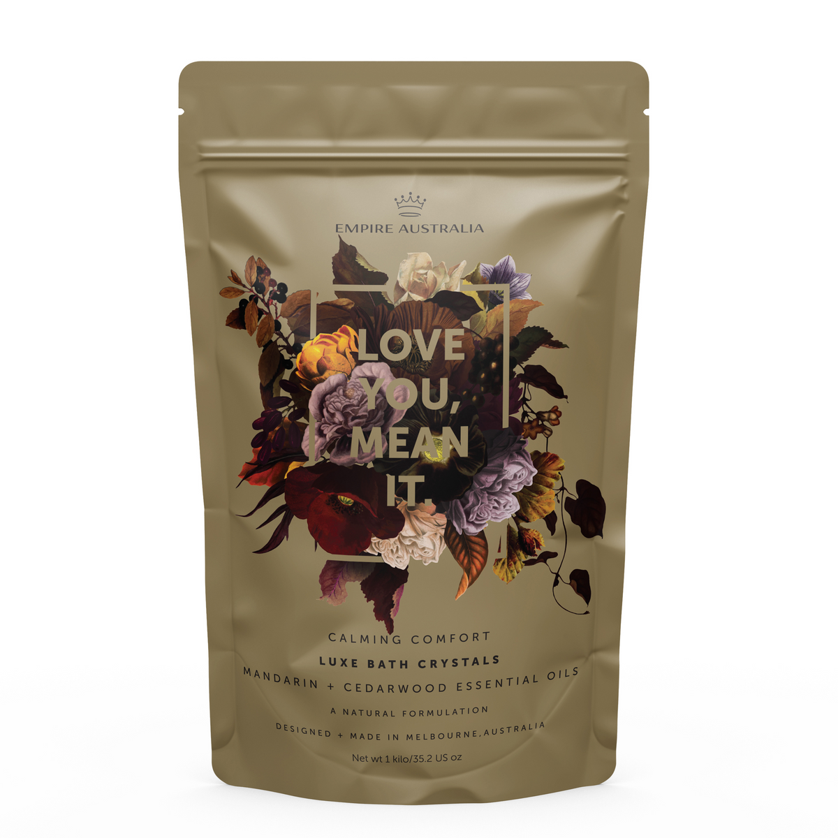 Love You, Mean It Bath Salts - Mandarin & Cedarwood