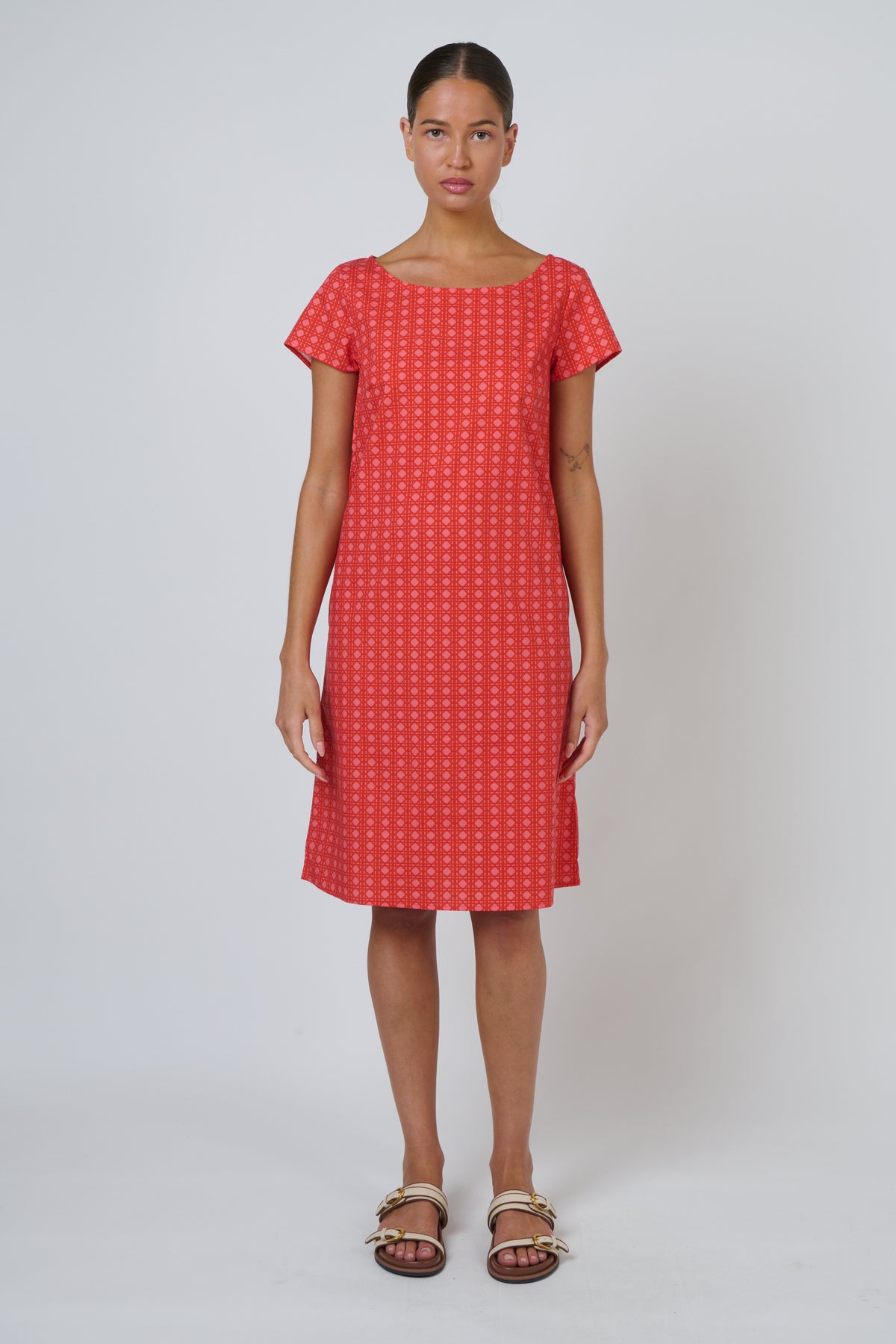 GA237 Dress - Cannage