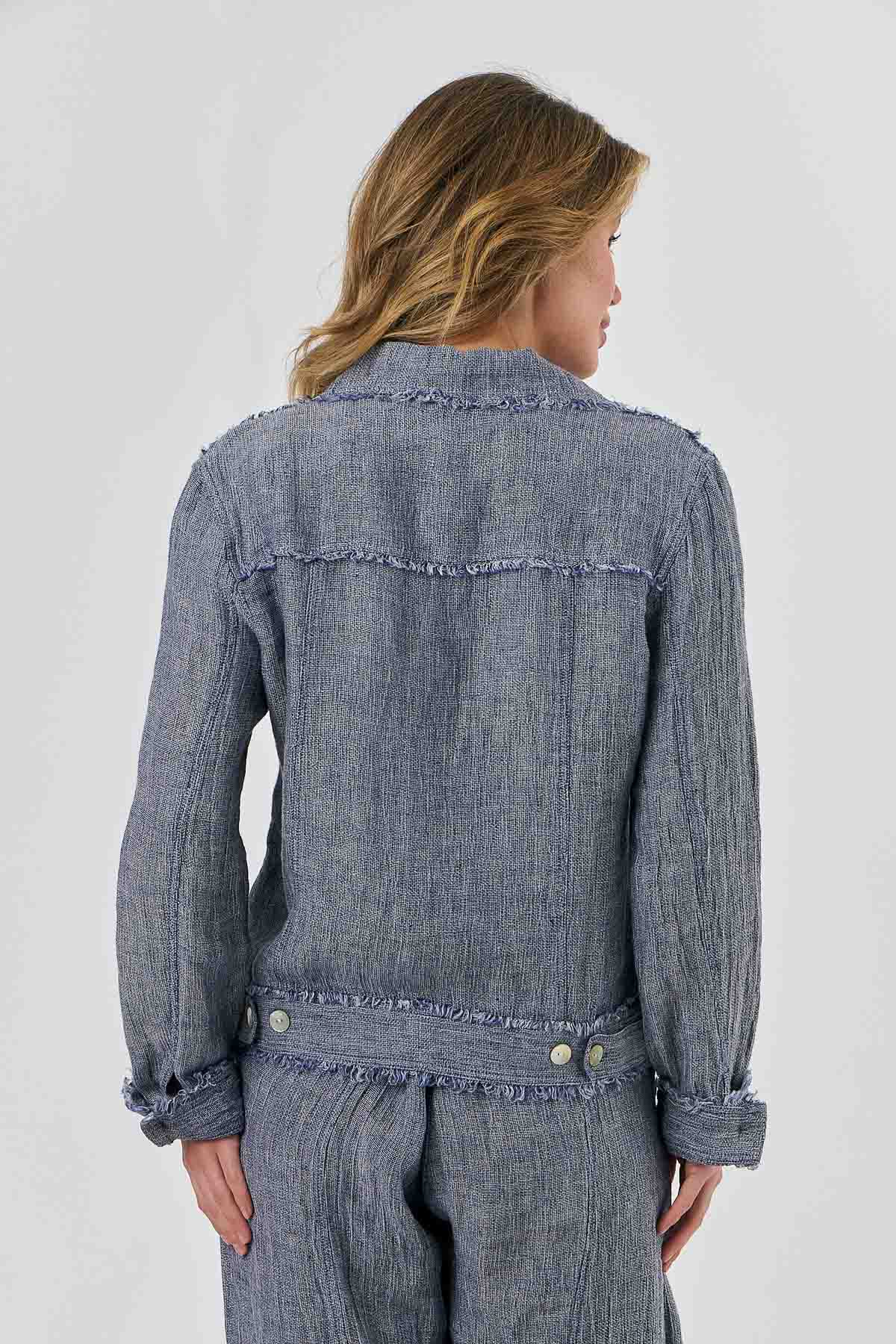 Linen Jacket - Nightfall