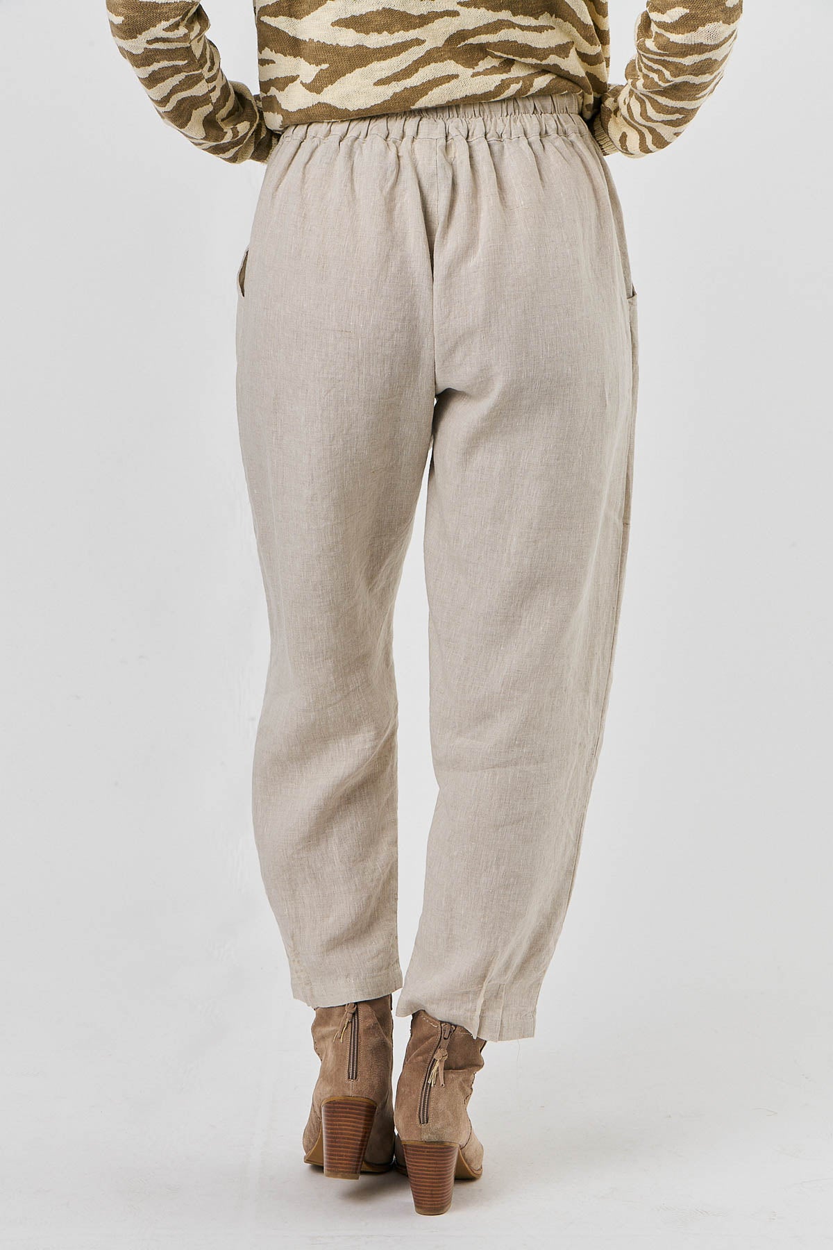 Linen Pants - Sand